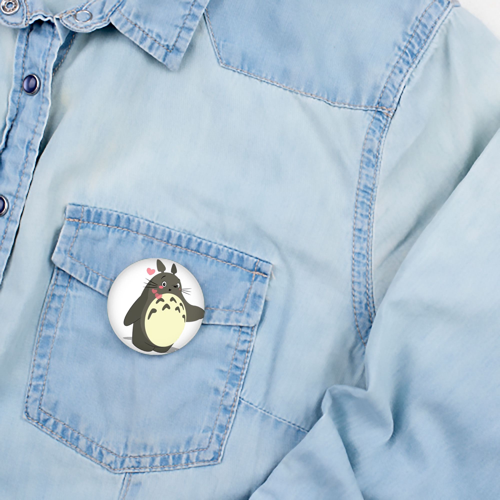 となりのトトロ 草壁メイ 草壁サツキ My Neighbor Totoro Satsuki Kusakabe Mei Kusakabe 6cm 缶バッジ 複数セット