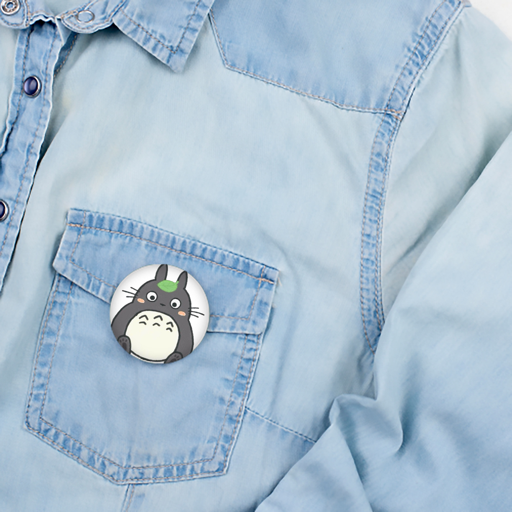 となりのトトロ 草壁メイ 草壁サツキ My Neighbor Totoro Satsuki Kusakabe Mei Kusakabe 6cm 缶バッジ 複数セット