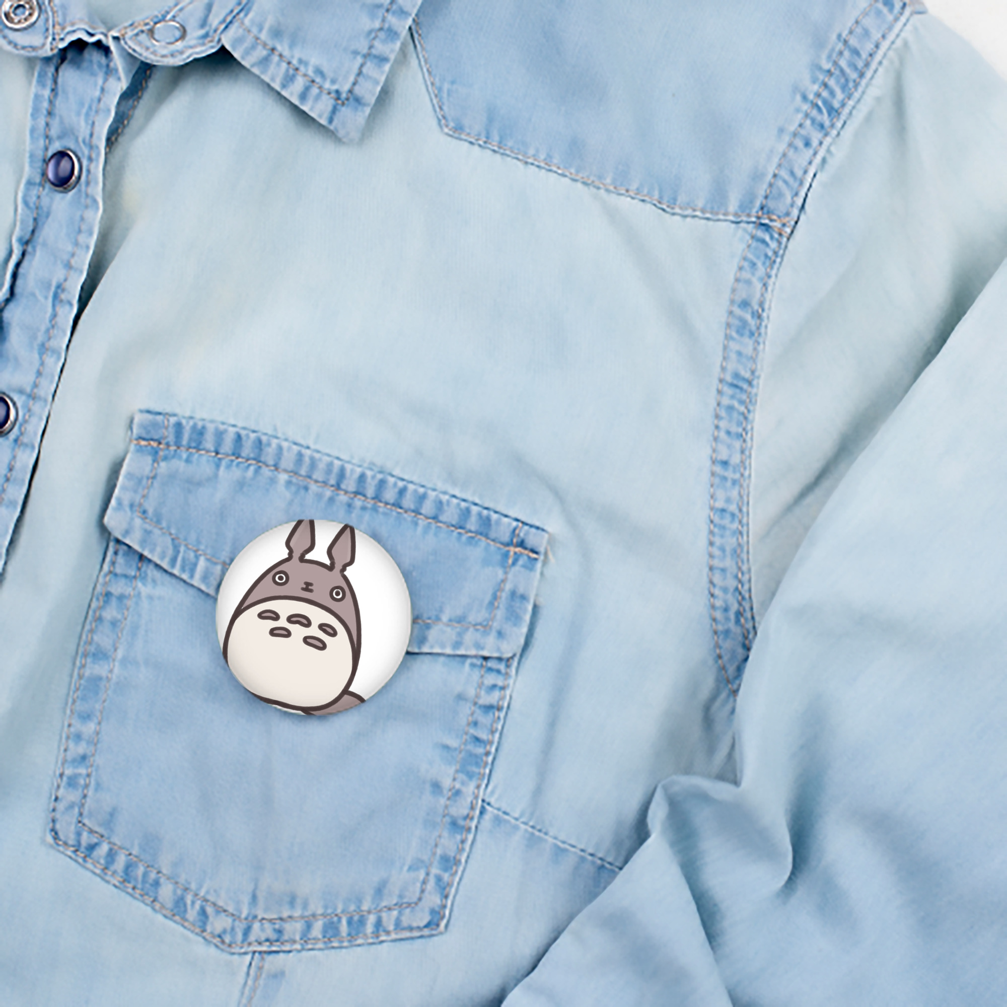 となりのトトロ 草壁メイ 草壁サツキ My Neighbor Totoro Satsuki Kusakabe Mei Kusakabe 6cm 缶バッジ 複数セット