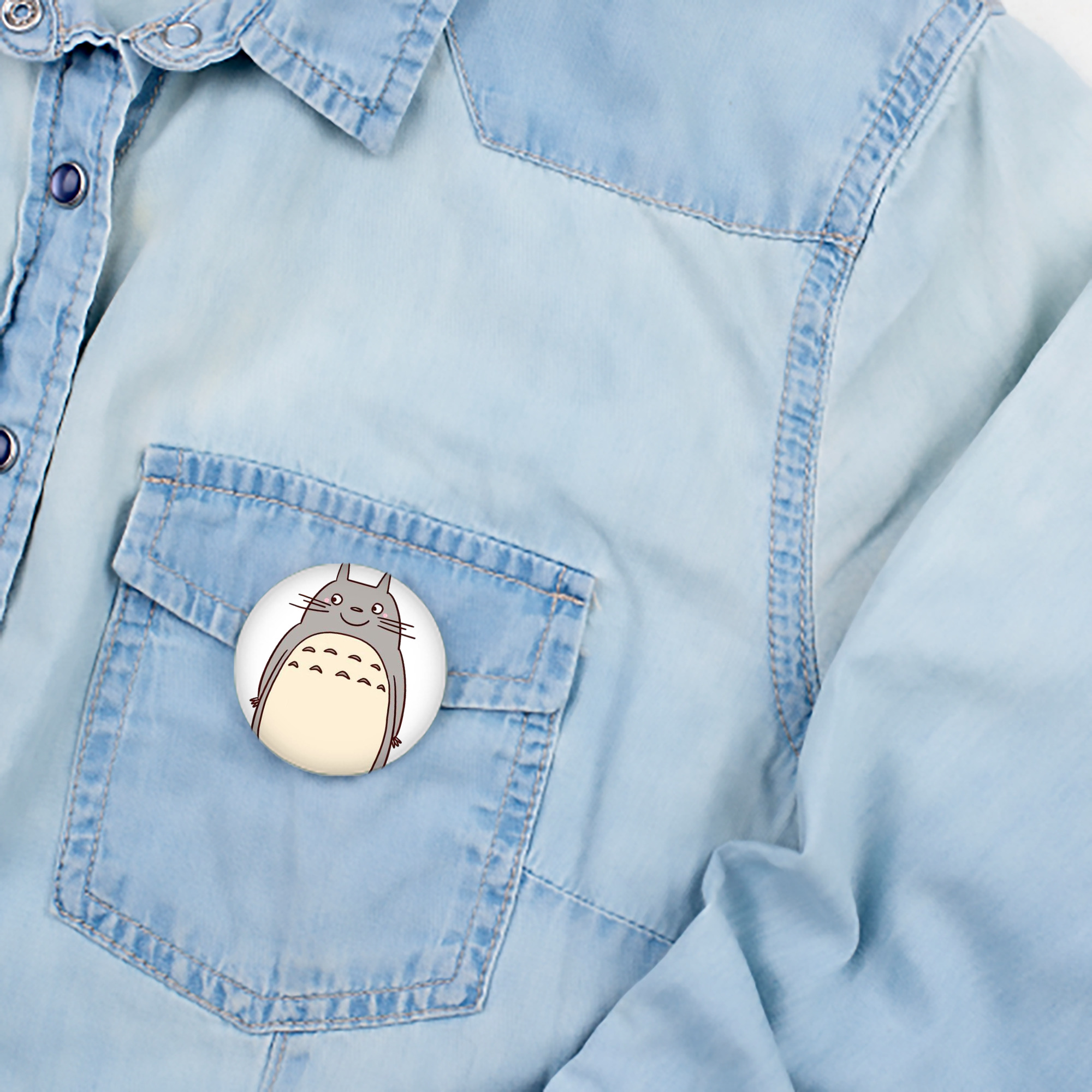 となりのトトロ 草壁メイ 草壁サツキ My Neighbor Totoro Satsuki Kusakabe Mei Kusakabe 6cm 缶バッジ 複数セット