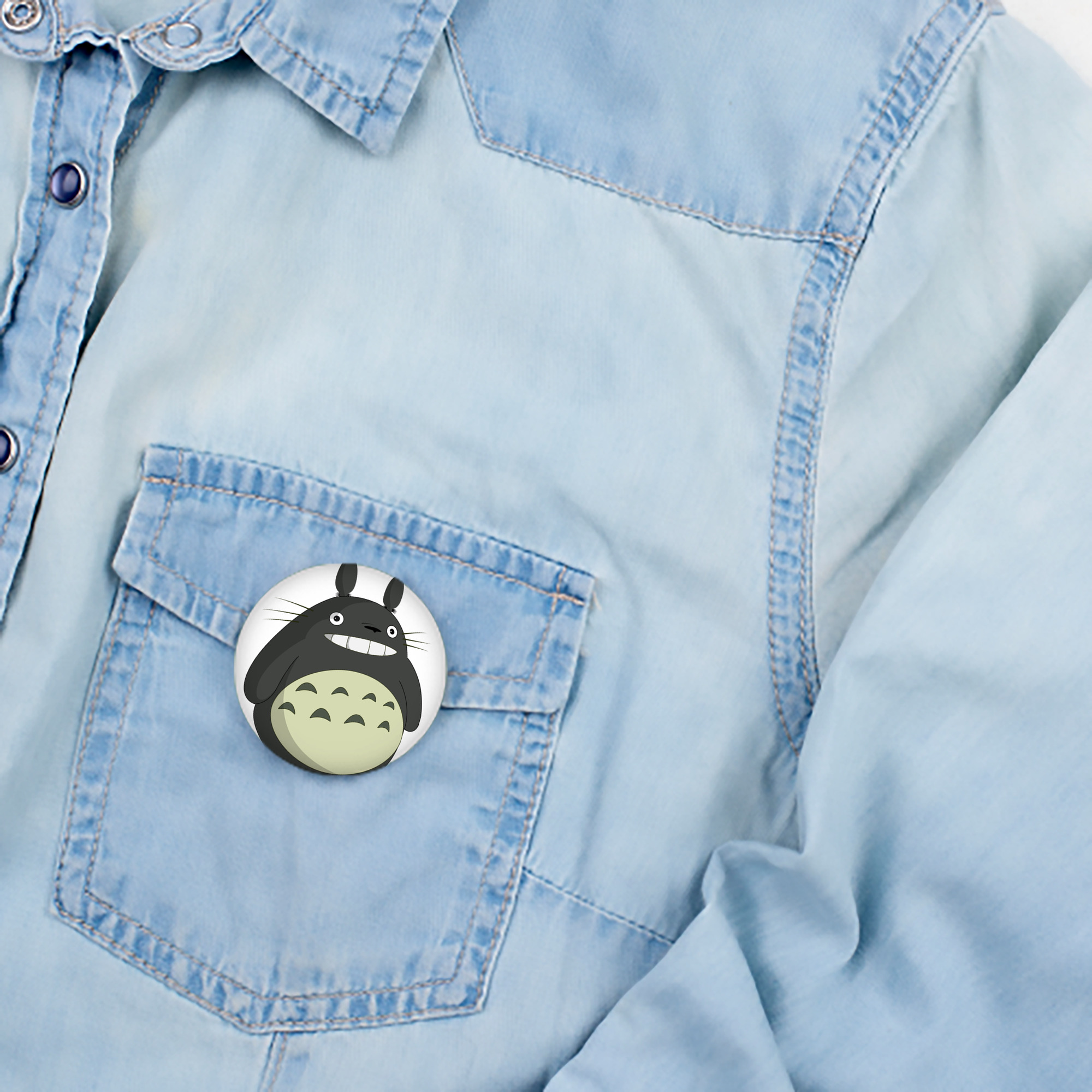 となりのトトロ 草壁メイ 草壁サツキ My Neighbor Totoro Satsuki Kusakabe Mei Kusakabe 6cm 缶バッジ 複数セット
