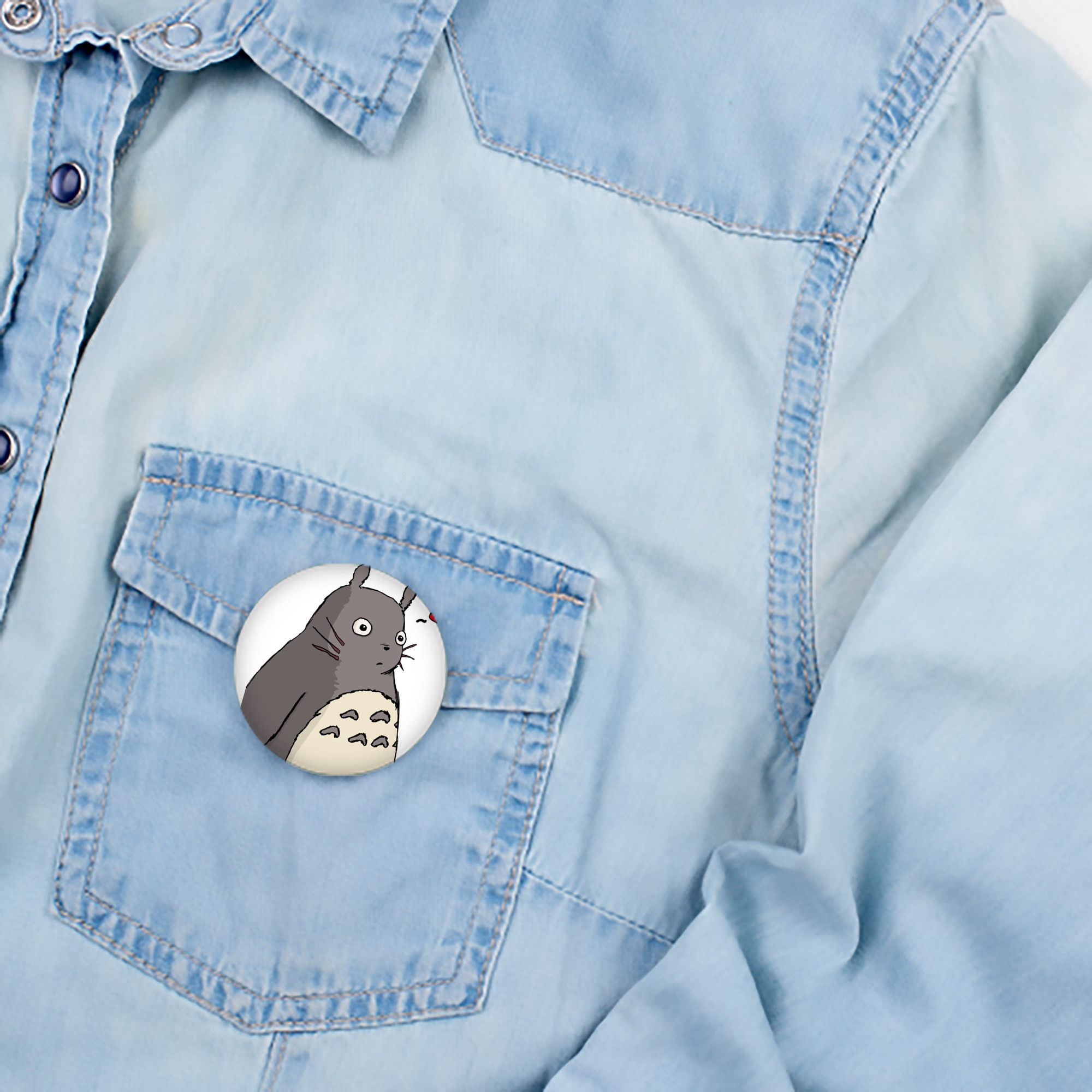 となりのトトロ 草壁メイ 草壁サツキ My Neighbor Totoro Satsuki Kusakabe Mei Kusakabe 6cm 缶バッジ 複数セット