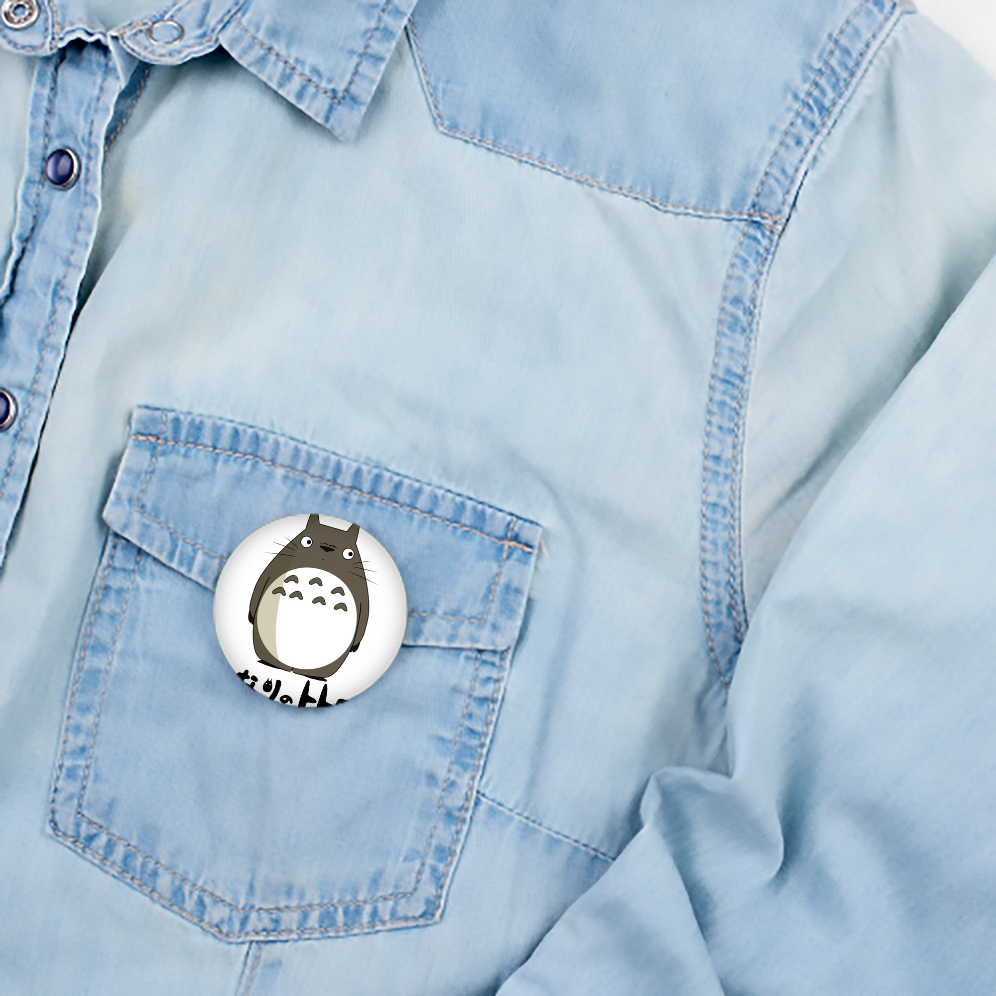となりのトトロ 草壁メイ 草壁サツキ My Neighbor Totoro Satsuki Kusakabe Mei Kusakabe 6cm 缶バッジ 複数セット