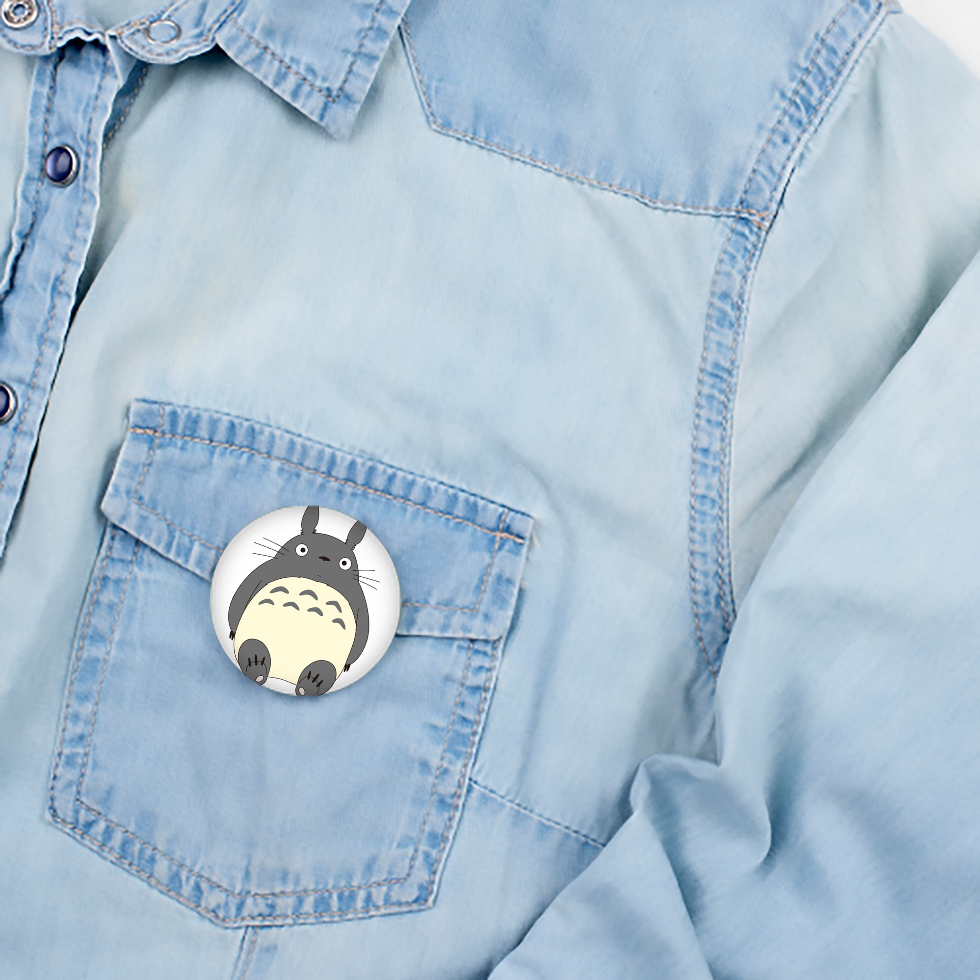 となりのトトロ 草壁メイ 草壁サツキ My Neighbor Totoro Satsuki Kusakabe Mei Kusakabe 6cm 缶バッジ 複数セット