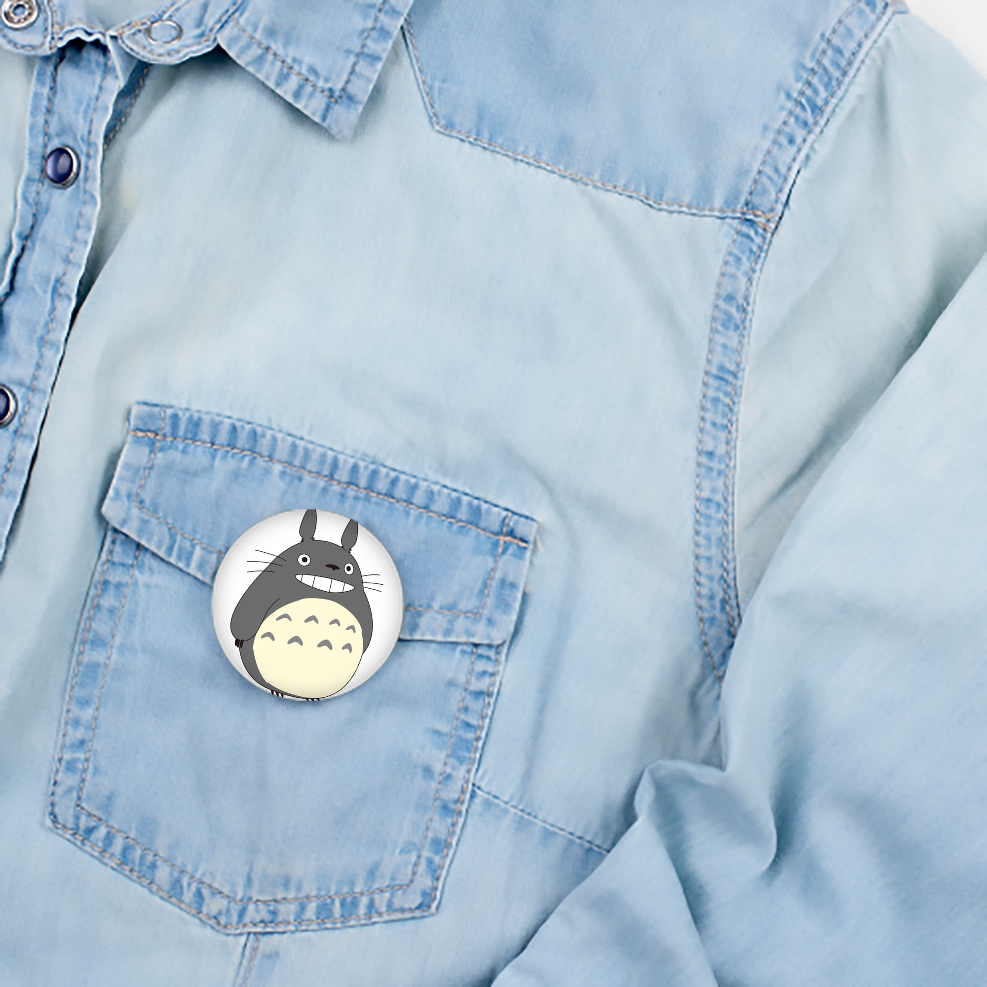 となりのトトロ 草壁メイ 草壁サツキ My Neighbor Totoro Satsuki Kusakabe Mei Kusakabe 6cm 缶バッジ 複数セット