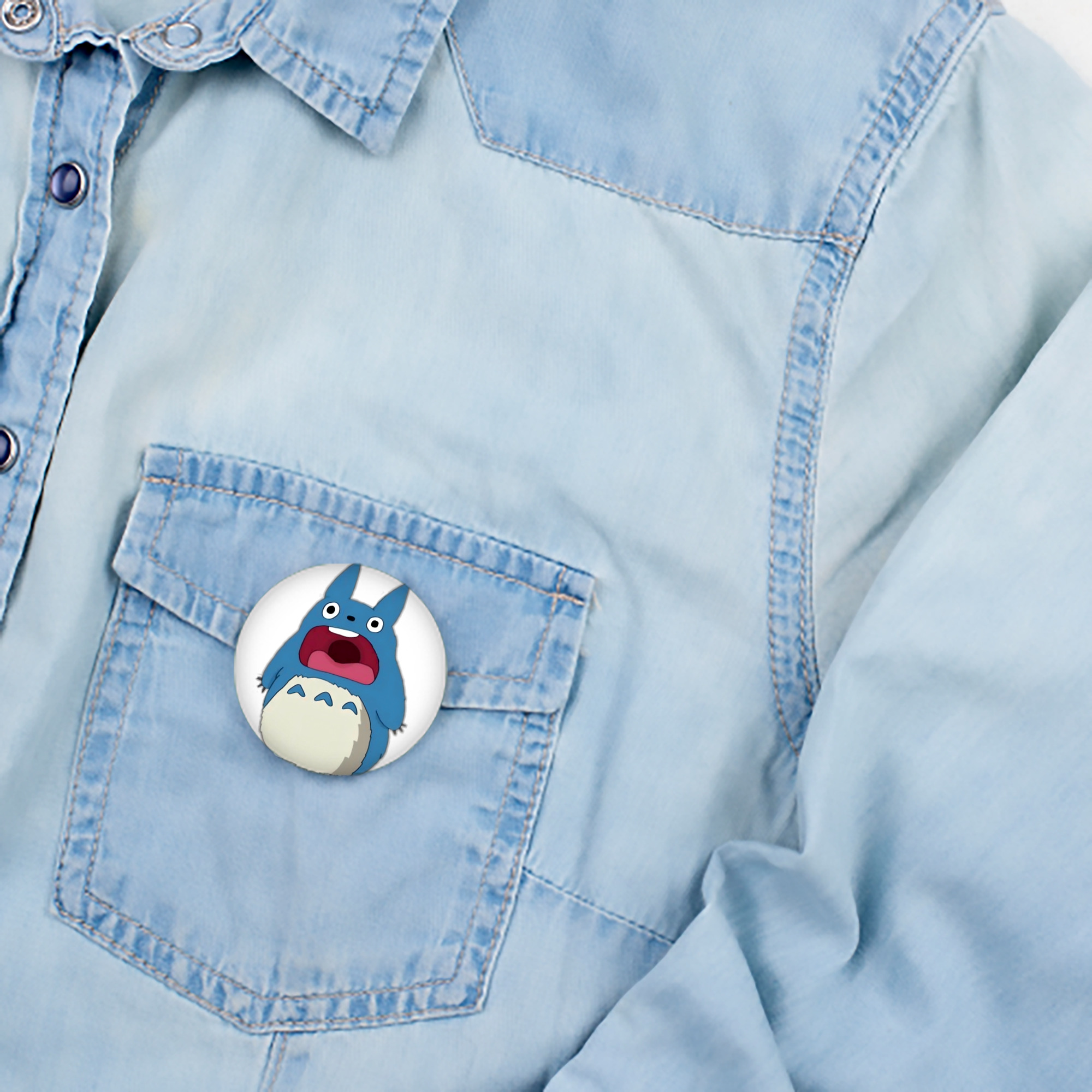 となりのトトロ 草壁メイ 草壁サツキ My Neighbor Totoro Satsuki Kusakabe Mei Kusakabe 6cm 缶バッジ 複数セット