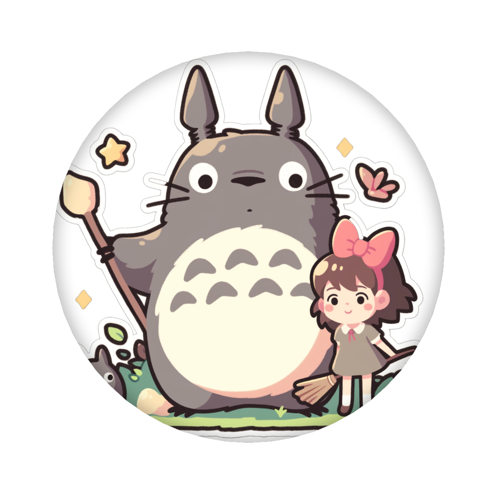 （画像用） となりのトトロ 草壁メイ 草壁サツキ My Neighbor Totoro Satsuki Kusakabe Mei Kusakabe 6cm 缶バッジ 複数セット