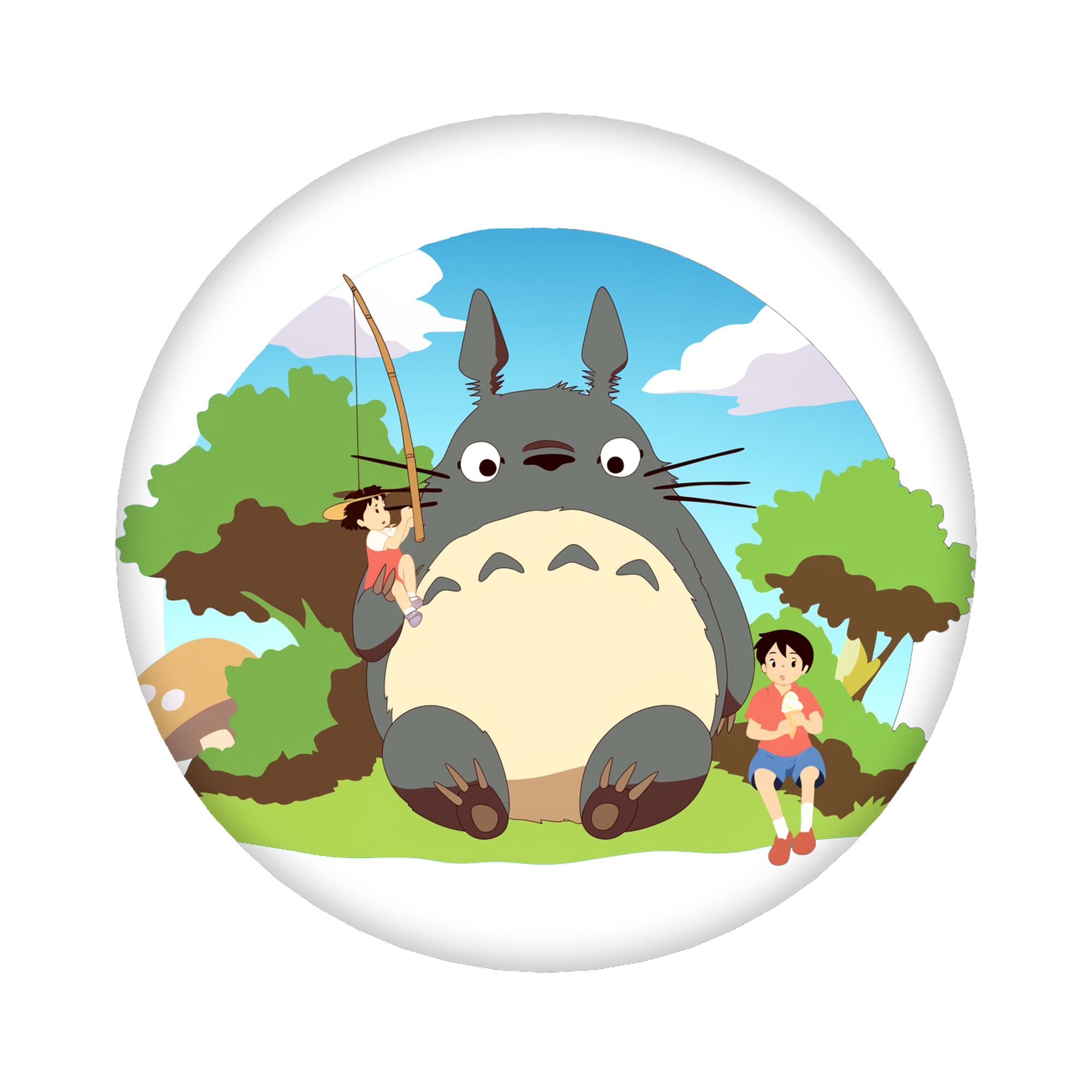 （画像用） となりのトトロ 草壁メイ 草壁サツキ My Neighbor Totoro Satsuki Kusakabe Mei Kusakabe 6cm 缶バッジ 複数セット