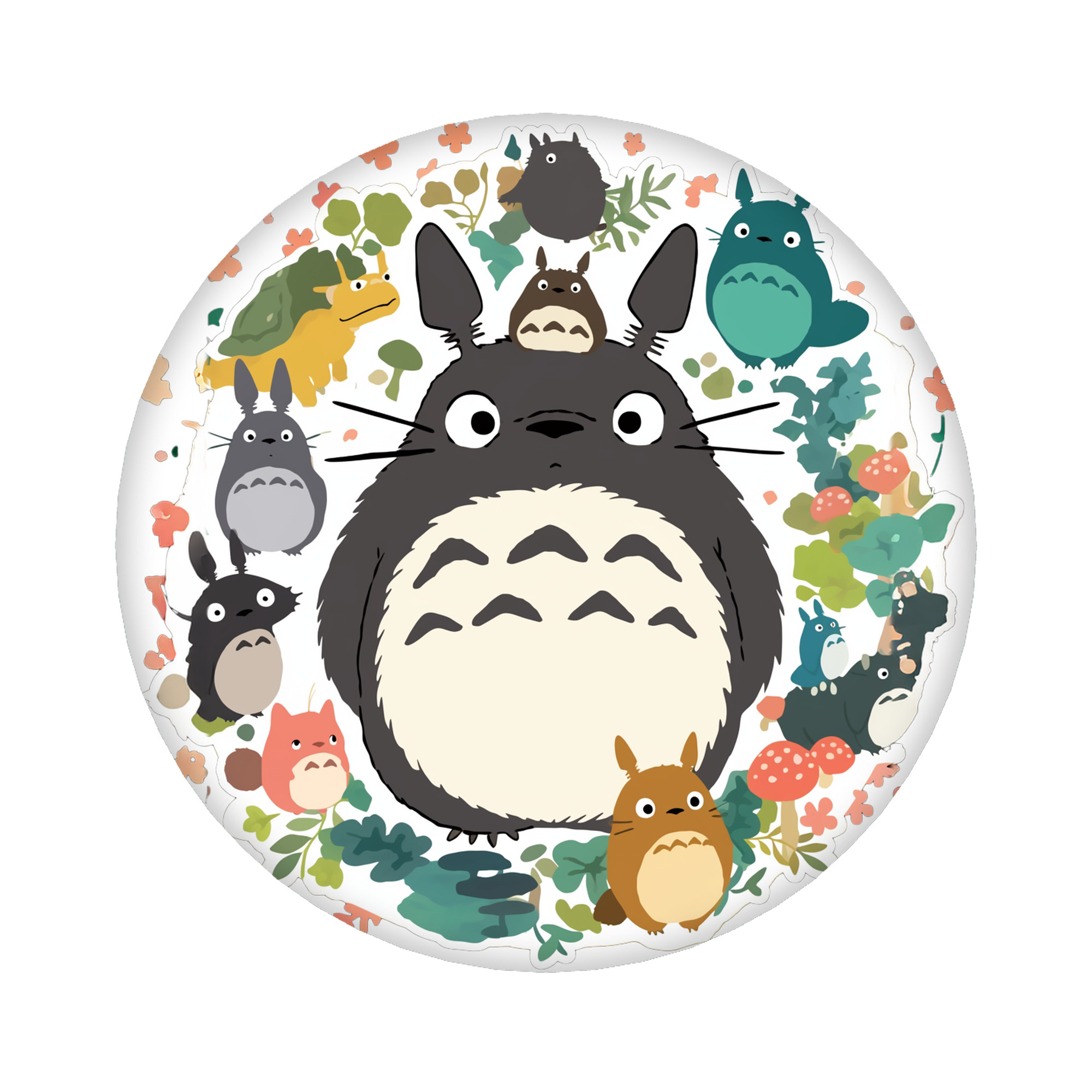 （画像用） となりのトトロ 草壁メイ 草壁サツキ My Neighbor Totoro Satsuki Kusakabe Mei Kusakabe 6cm 缶バッジ 複数セット