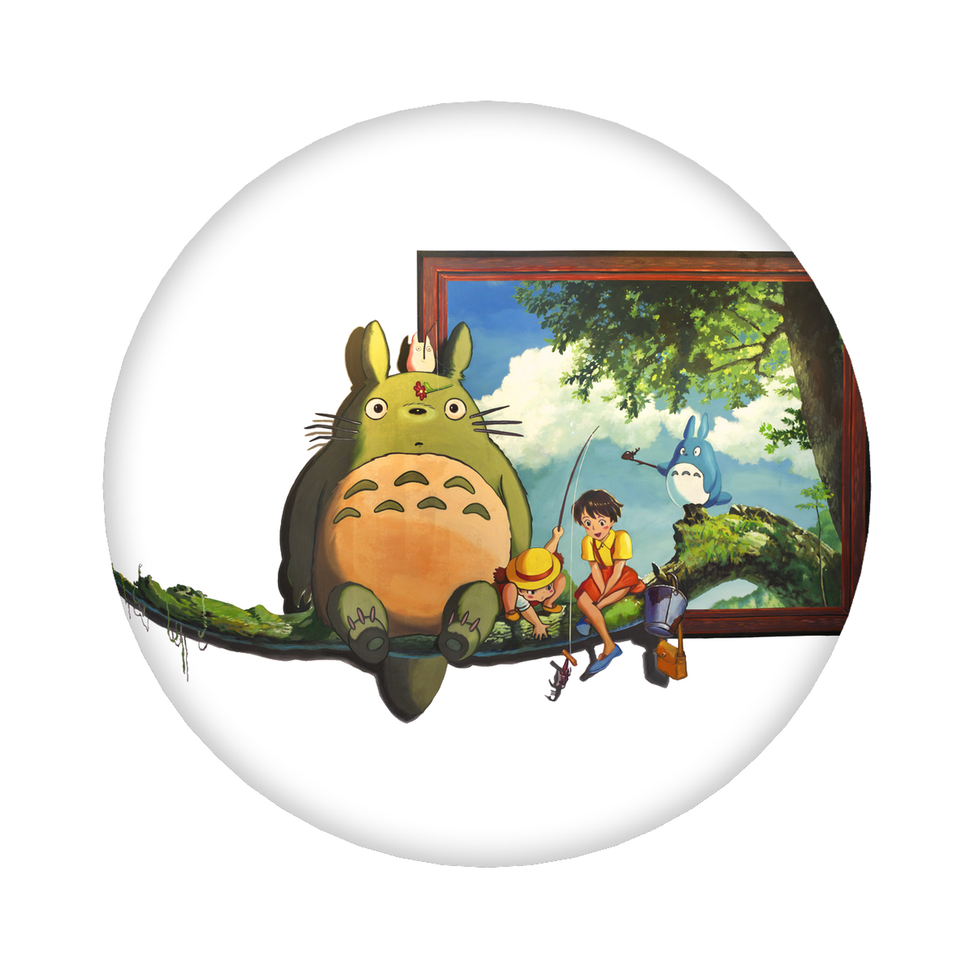 （画像用） となりのトトロ 草壁メイ 草壁サツキ My Neighbor Totoro Satsuki Kusakabe Mei Kusakabe 6cm 缶バッジ 複数セット
