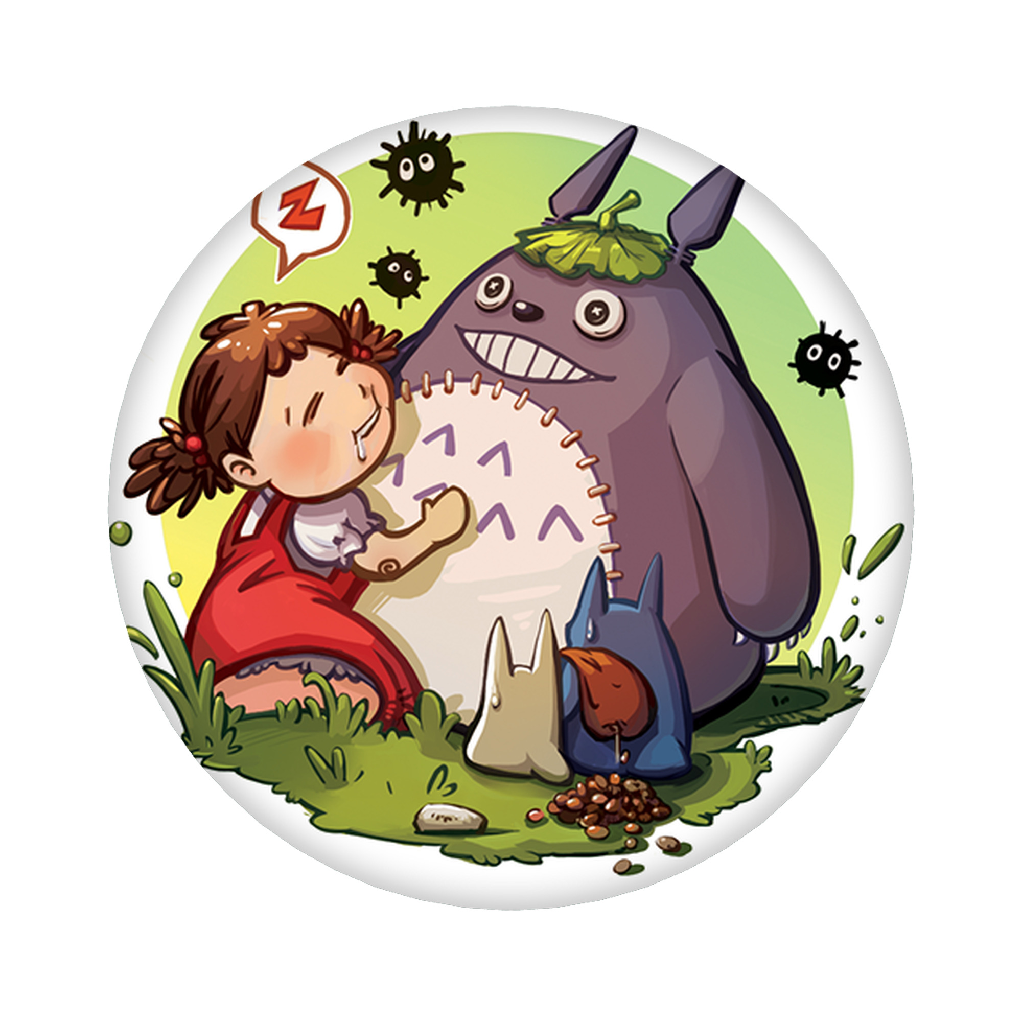 （画像用） となりのトトロ 草壁メイ 草壁サツキ My Neighbor Totoro Satsuki Kusakabe Mei Kusakabe 6cm 缶バッジ 複数セット