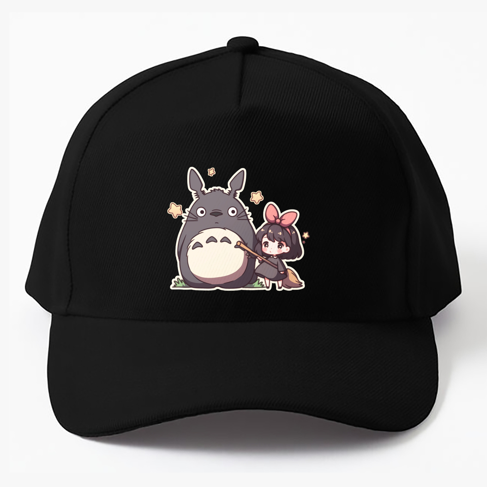 （画像用） となりのトトロ 草壁メイ 草壁サツキ My Neighbor Totoro Satsuki Kusakabe Mei Kusakabe ベースボールキャップ 綿100％ 男女兼用 帽子 スポーツ