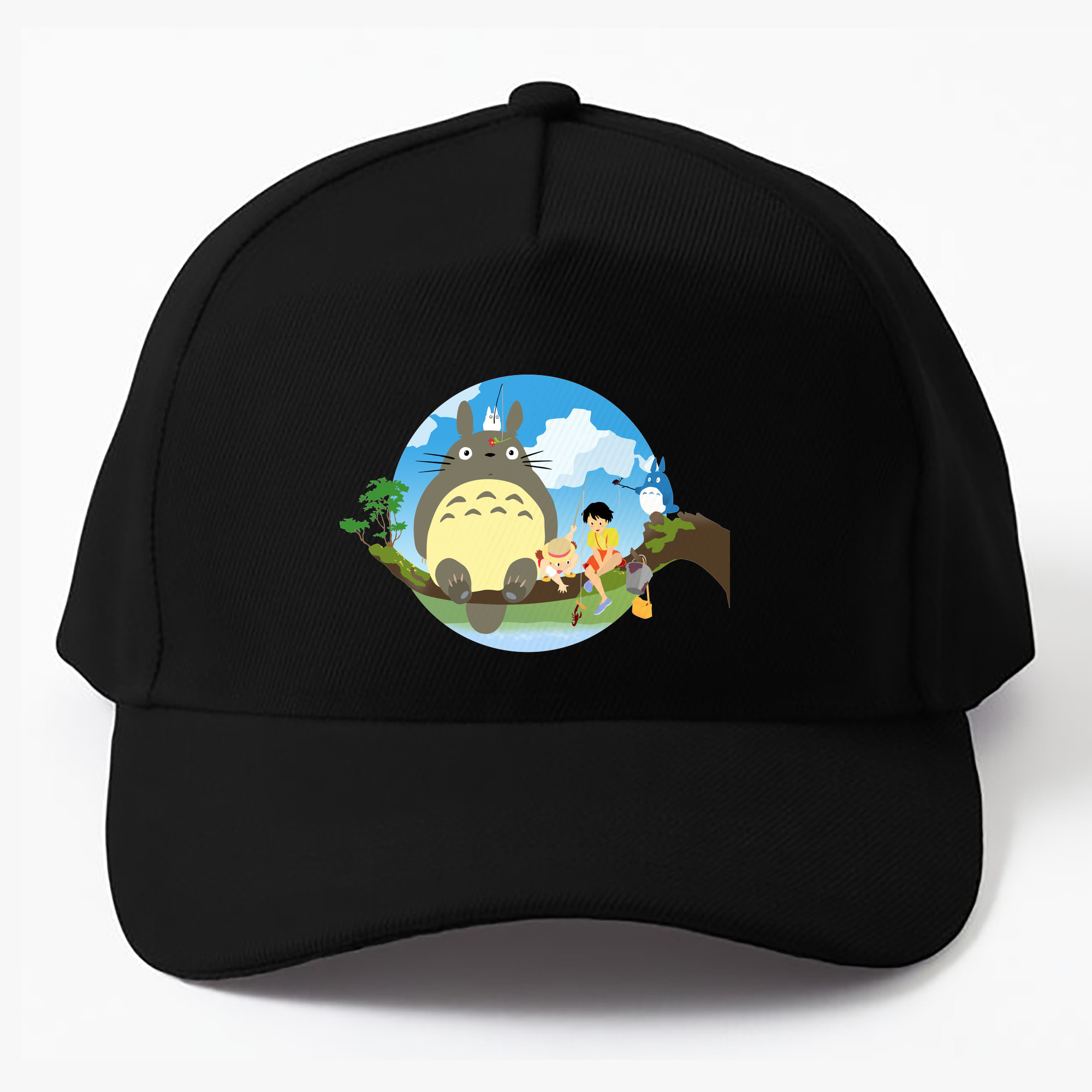 （画像用） となりのトトロ 草壁メイ 草壁サツキ My Neighbor Totoro Satsuki Kusakabe Mei Kusakabe ベースボールキャップ 綿100％ 男女兼用 帽子 スポーツ