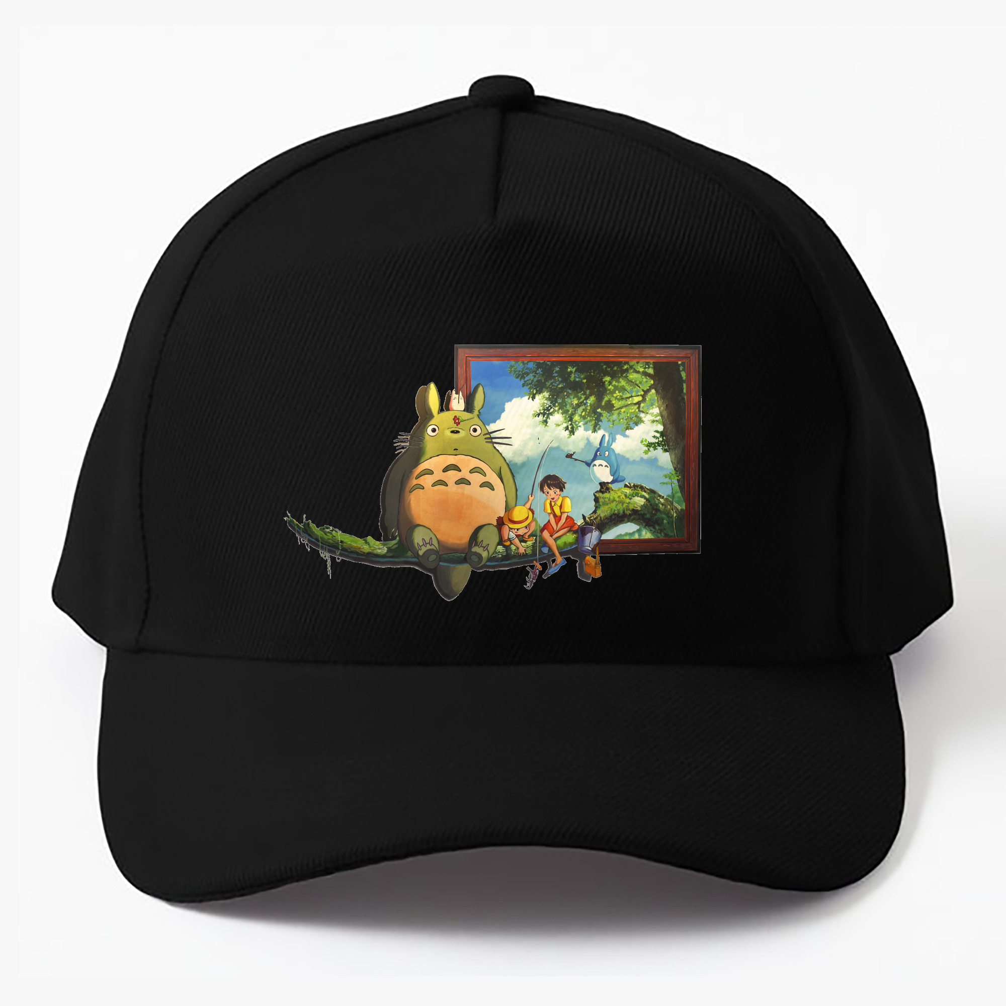 （画像用） となりのトトロ 草壁メイ 草壁サツキ My Neighbor Totoro Satsuki Kusakabe Mei Kusakabe ベースボールキャップ 綿100％ 男女兼用 帽子 スポーツ