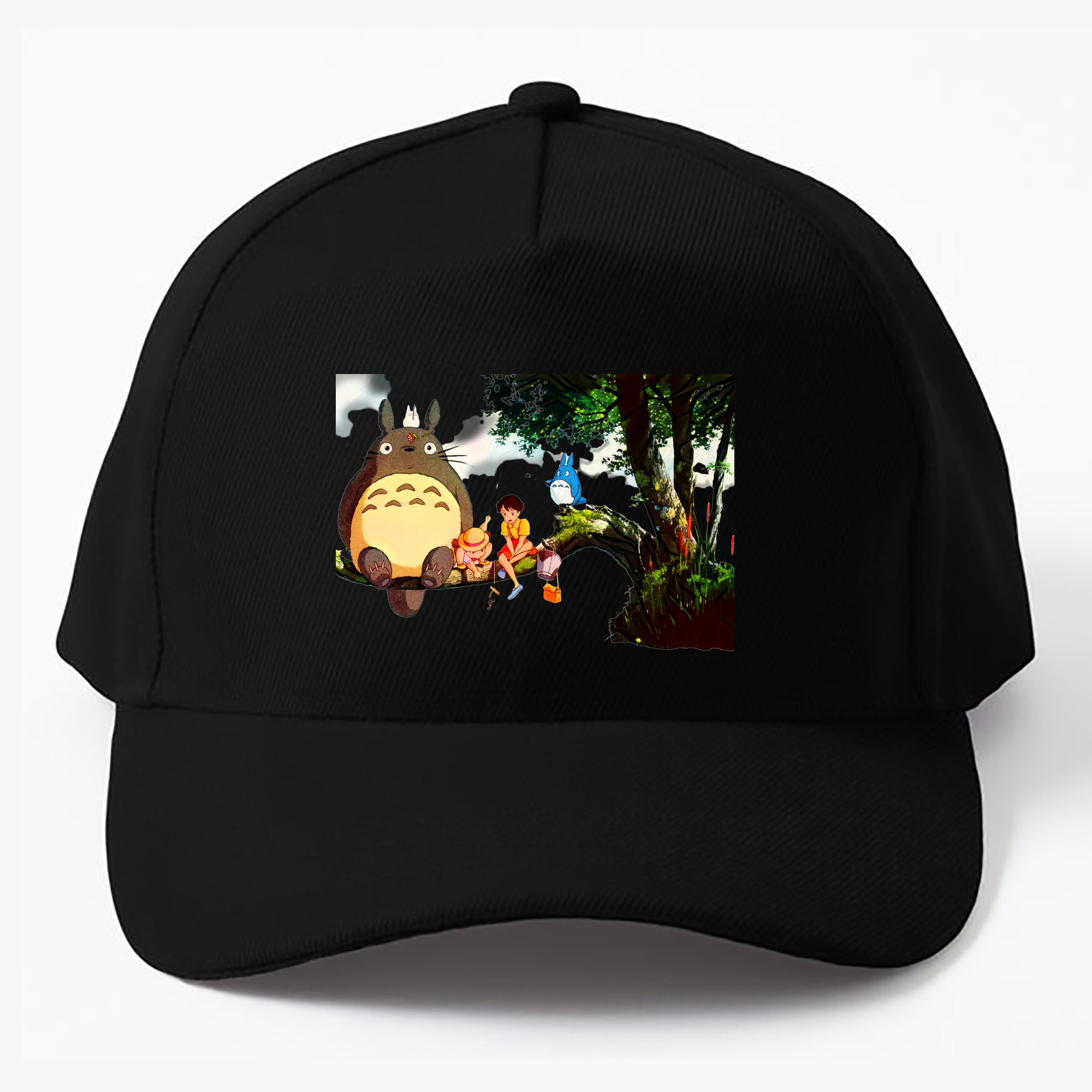 （画像用） となりのトトロ 草壁メイ 草壁サツキ My Neighbor Totoro Satsuki Kusakabe Mei Kusakabe ベースボールキャップ 綿100％ 男女兼用 帽子 スポーツ