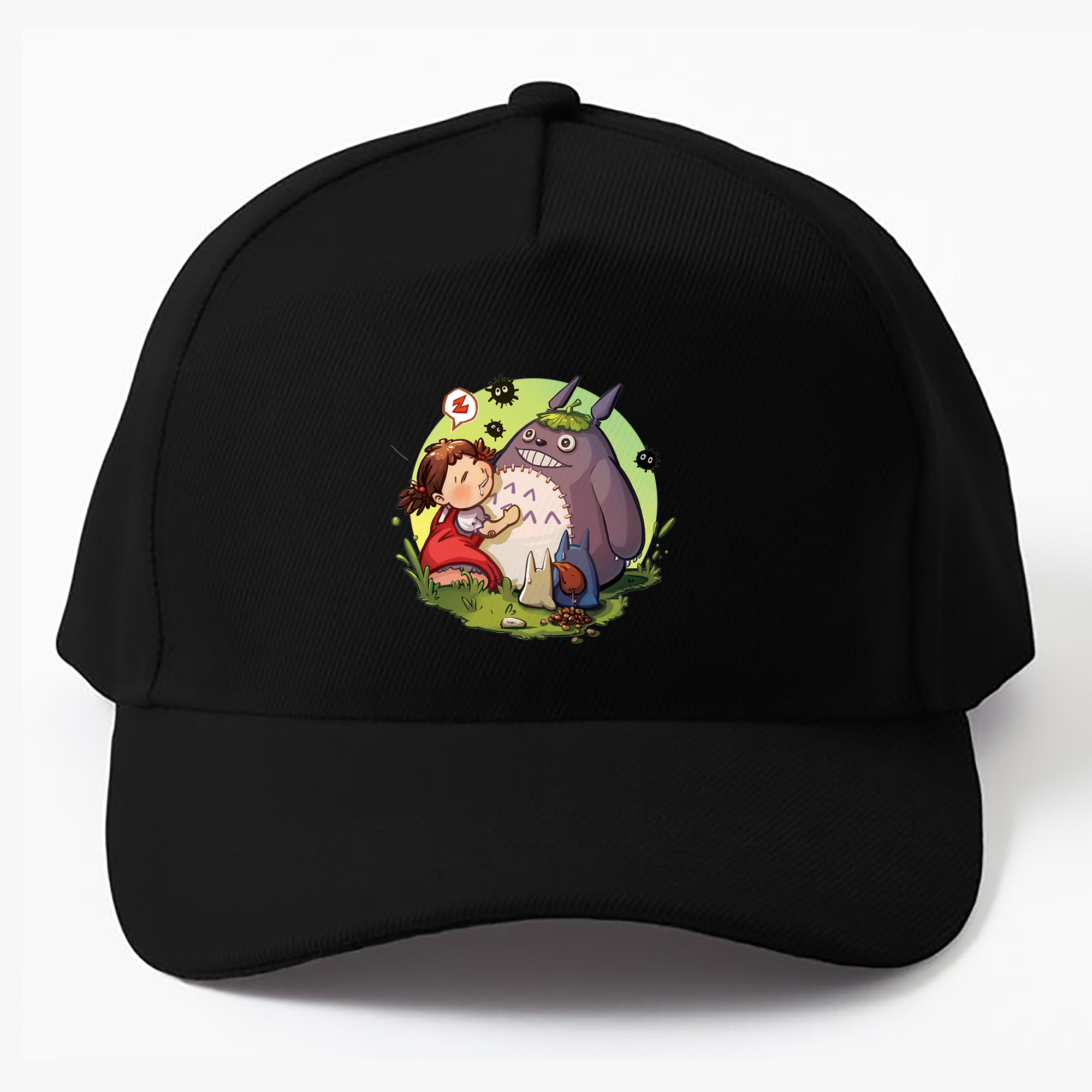 （画像用） となりのトトロ 草壁メイ 草壁サツキ My Neighbor Totoro Satsuki Kusakabe Mei Kusakabe ベースボールキャップ 綿100％ 男女兼用 帽子 スポーツ