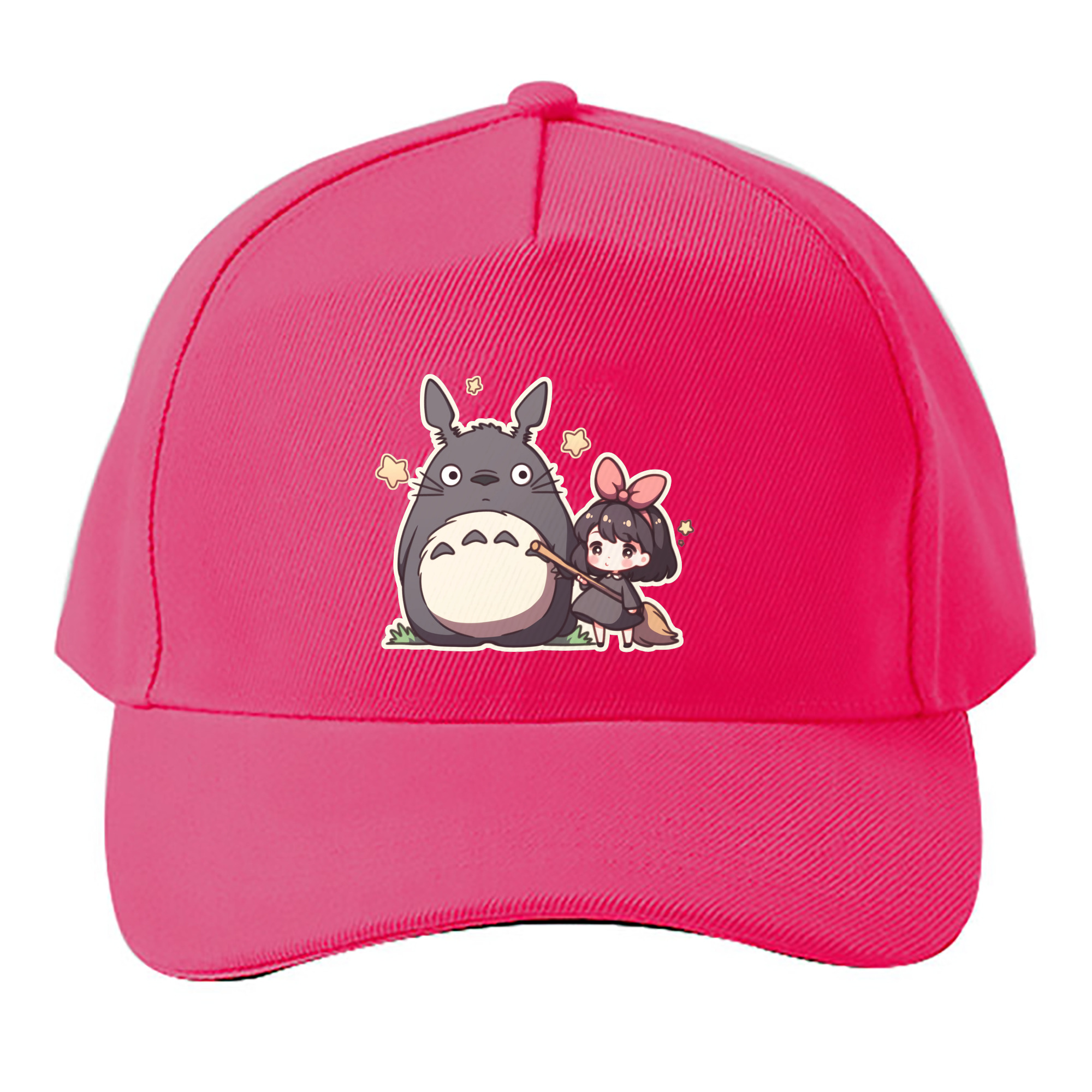 （画像用） となりのトトロ 草壁メイ 草壁サツキ My Neighbor Totoro Satsuki Kusakabe Mei Kusakabe ベースボールキャップ 綿100％ 男女兼用 帽子 スポーツ