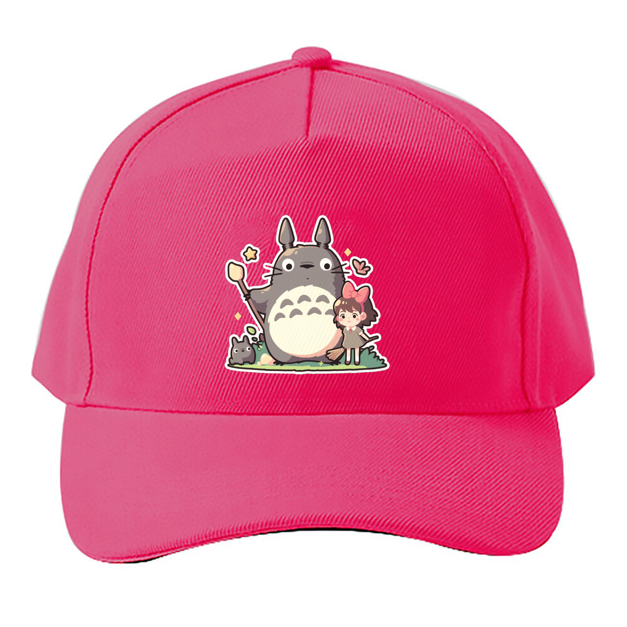 （画像用） となりのトトロ 草壁メイ 草壁サツキ My Neighbor Totoro Satsuki Kusakabe Mei Kusakabe ベースボールキャップ 綿100％ 男女兼用 帽子 スポーツ