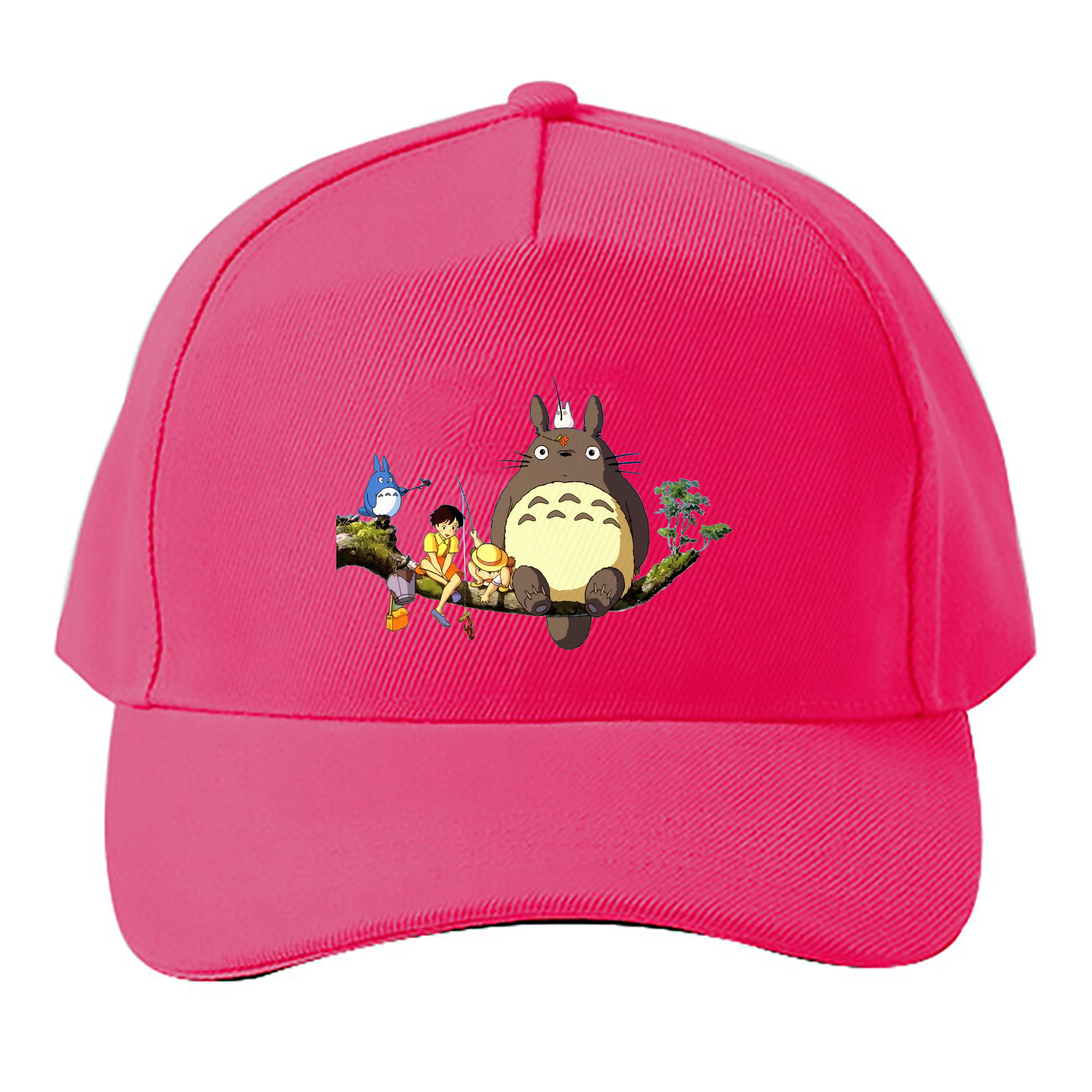 （画像用） となりのトトロ 草壁メイ 草壁サツキ My Neighbor Totoro Satsuki Kusakabe Mei Kusakabe ベースボールキャップ 綿100％ 男女兼用 帽子 スポーツ