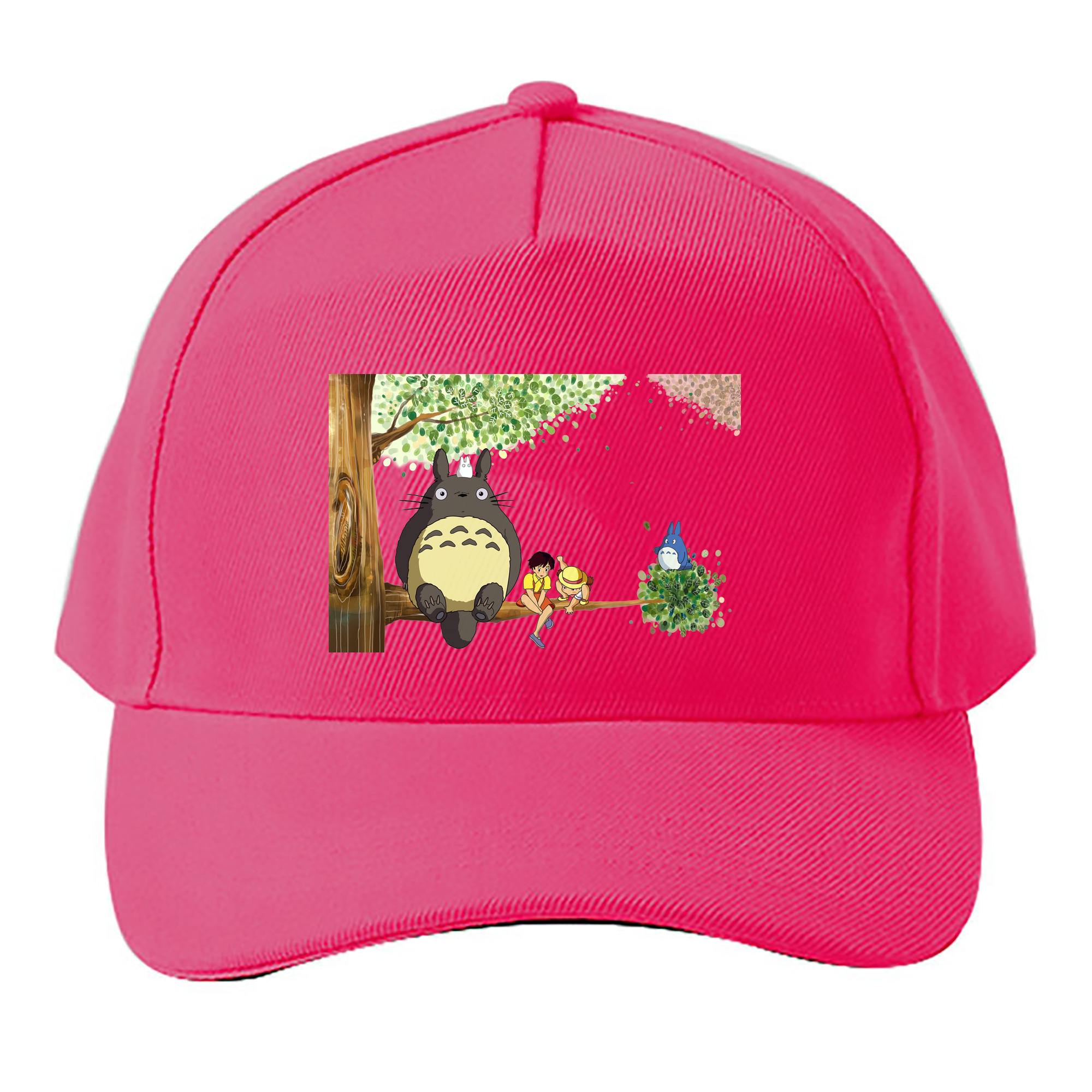 （画像用） となりのトトロ 草壁メイ 草壁サツキ My Neighbor Totoro Satsuki Kusakabe Mei Kusakabe ベースボールキャップ 綿100％ 男女兼用 帽子 スポーツ