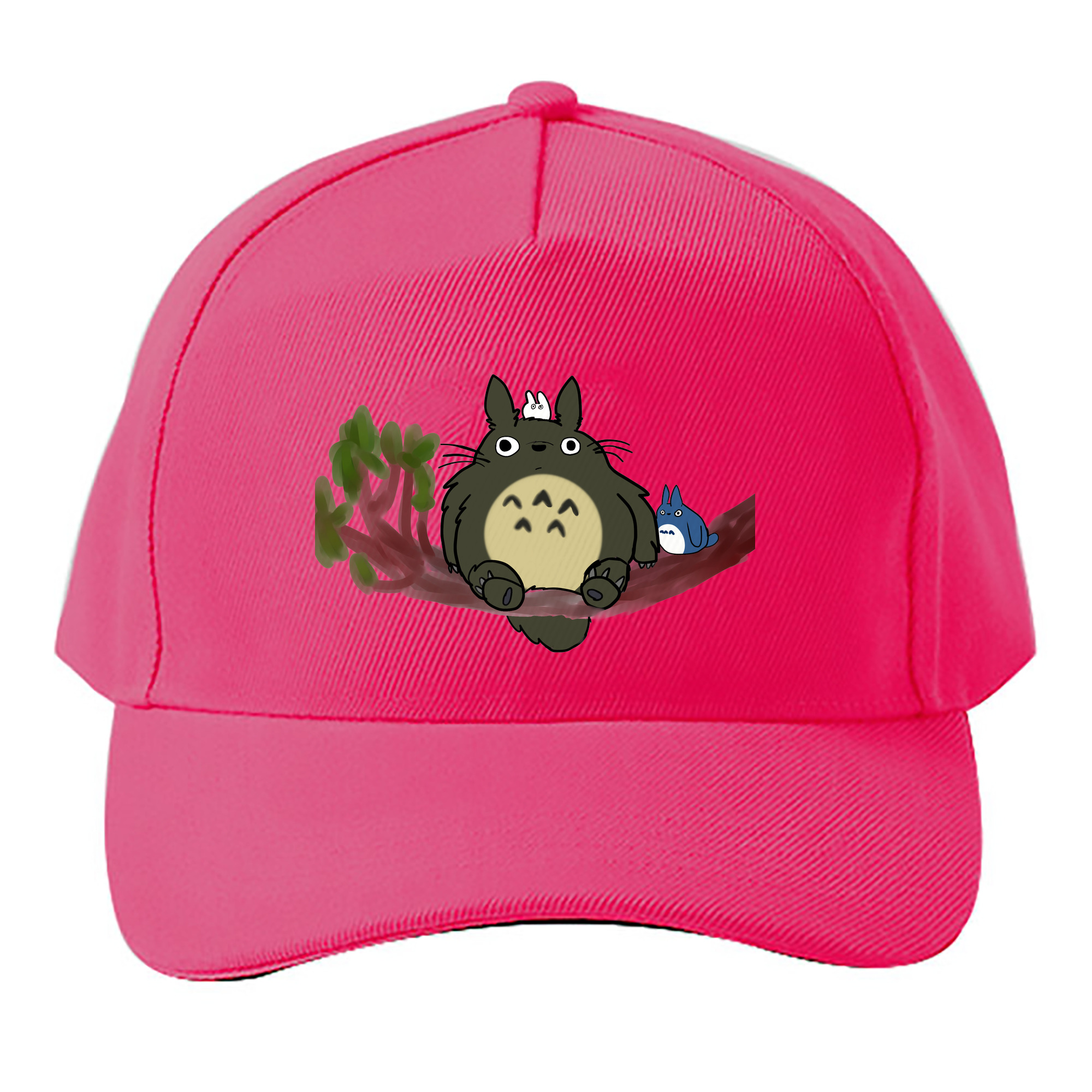 （画像用） となりのトトロ 草壁メイ 草壁サツキ My Neighbor Totoro Satsuki Kusakabe Mei Kusakabe ベースボールキャップ 綿100％ 男女兼用 帽子 スポーツ