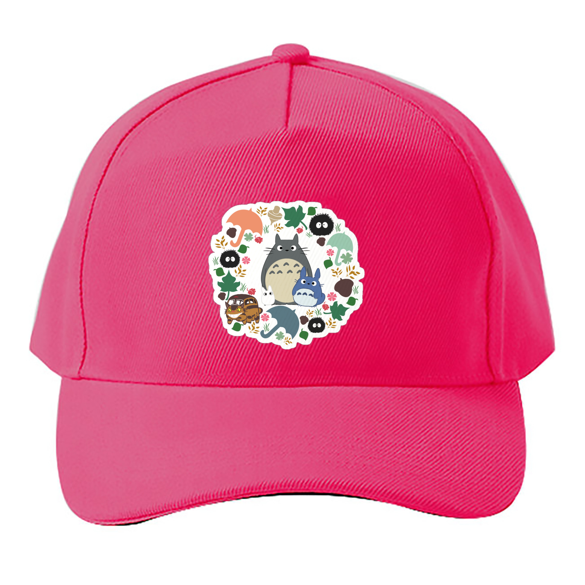 （画像用） となりのトトロ 草壁メイ 草壁サツキ My Neighbor Totoro Satsuki Kusakabe Mei Kusakabe ベースボールキャップ 綿100％ 男女兼用 帽子 スポーツ