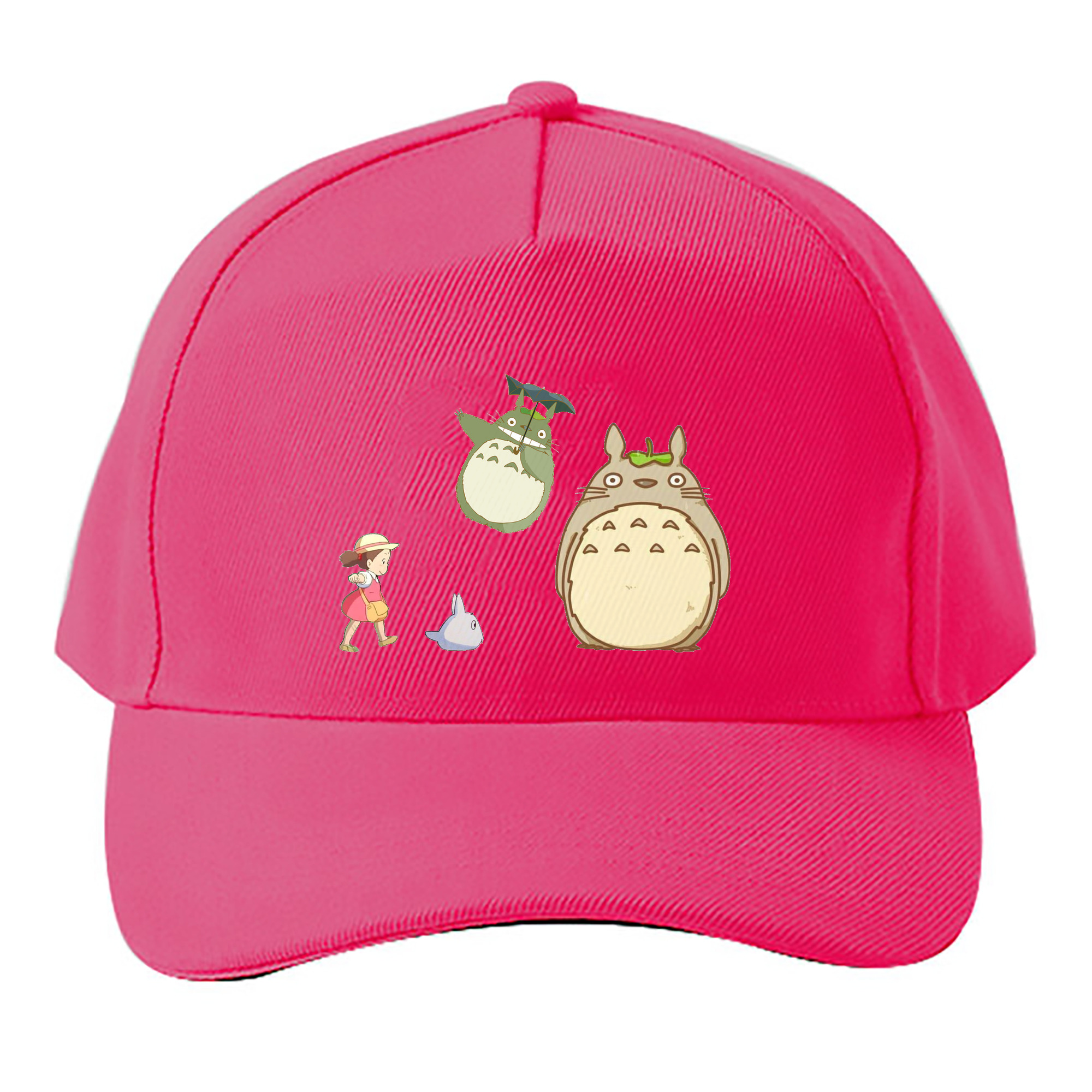 （画像用） となりのトトロ 草壁メイ 草壁サツキ My Neighbor Totoro Satsuki Kusakabe Mei Kusakabe ベースボールキャップ 綿100％ 男女兼用 帽子 スポーツ