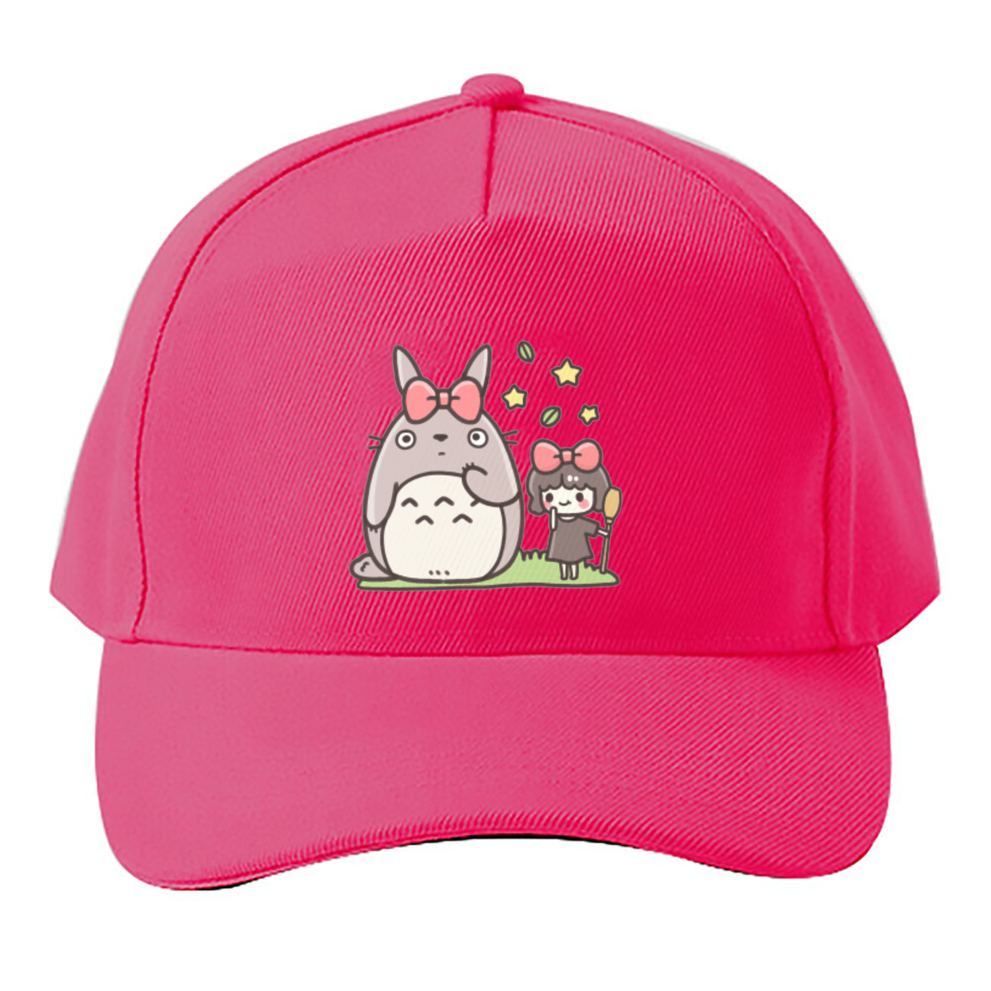 （画像用） となりのトトロ 草壁メイ 草壁サツキ My Neighbor Totoro Satsuki Kusakabe Mei Kusakabe ベースボールキャップ 綿100％ 男女兼用 帽子 スポーツ