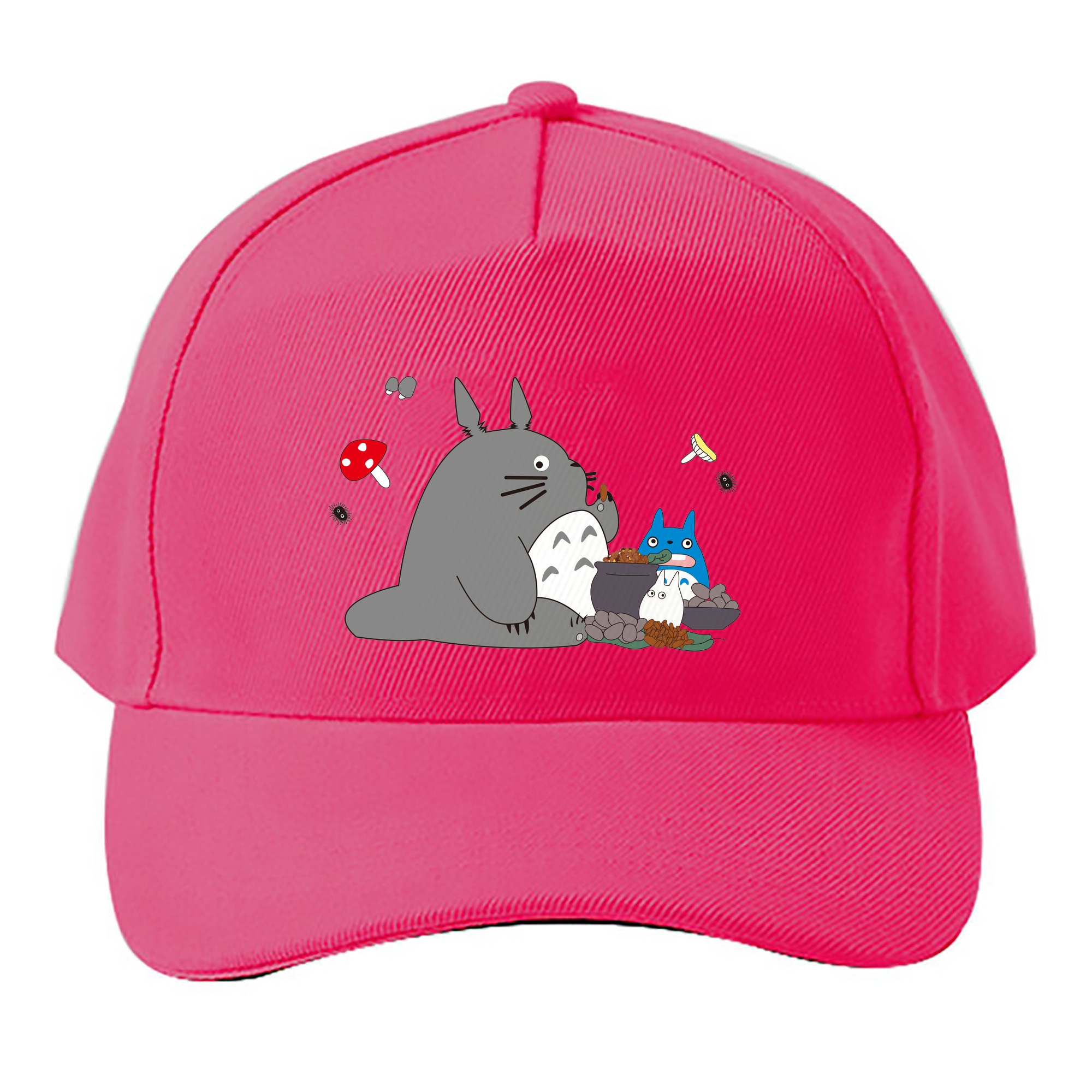 （画像用） となりのトトロ 草壁メイ 草壁サツキ My Neighbor Totoro Satsuki Kusakabe Mei Kusakabe ベースボールキャップ 綿100％ 男女兼用 帽子 スポーツ