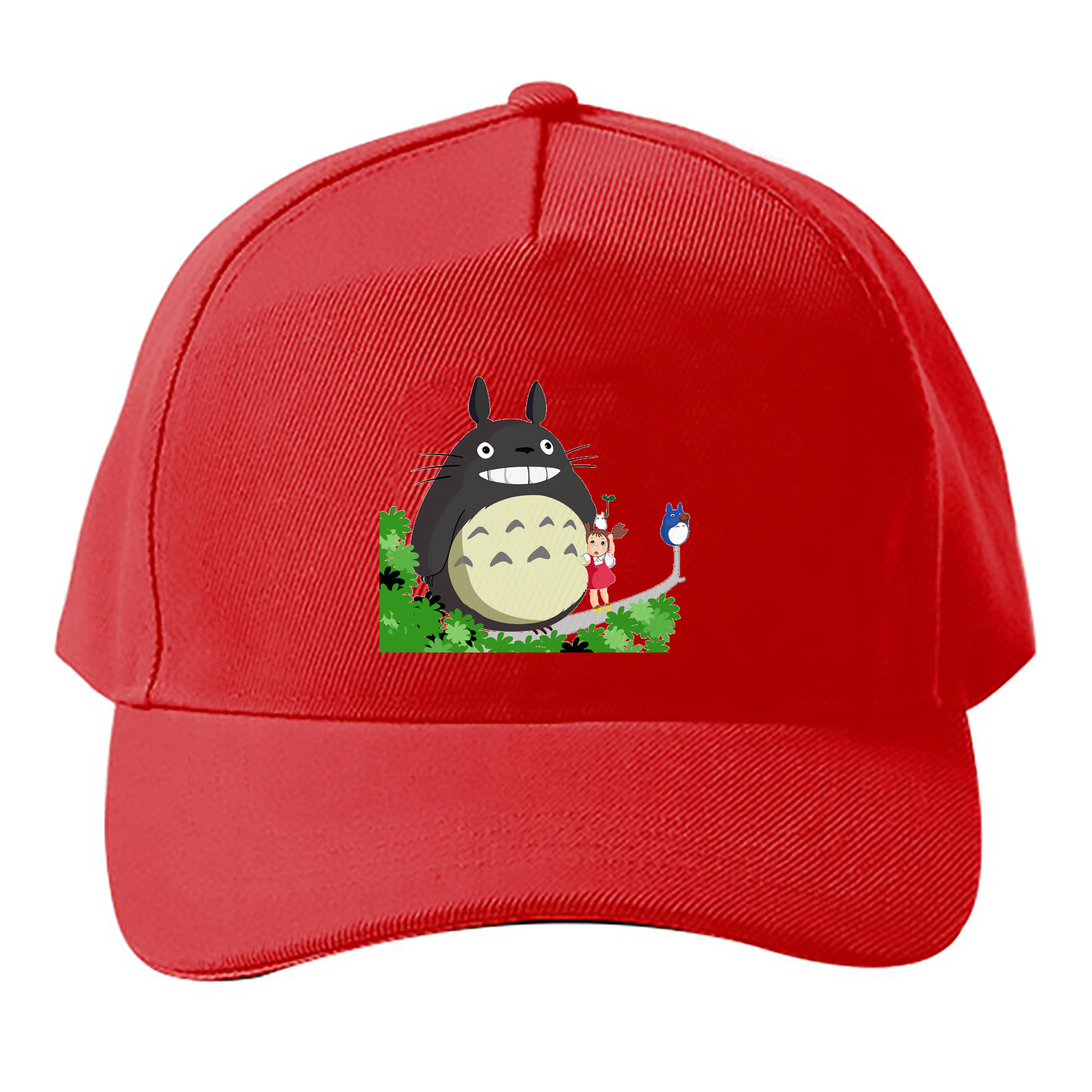 （画像用） となりのトトロ 草壁メイ 草壁サツキ My Neighbor Totoro Satsuki Kusakabe Mei Kusakabe ベースボールキャップ 綿100％ 男女兼用 帽子 スポーツ