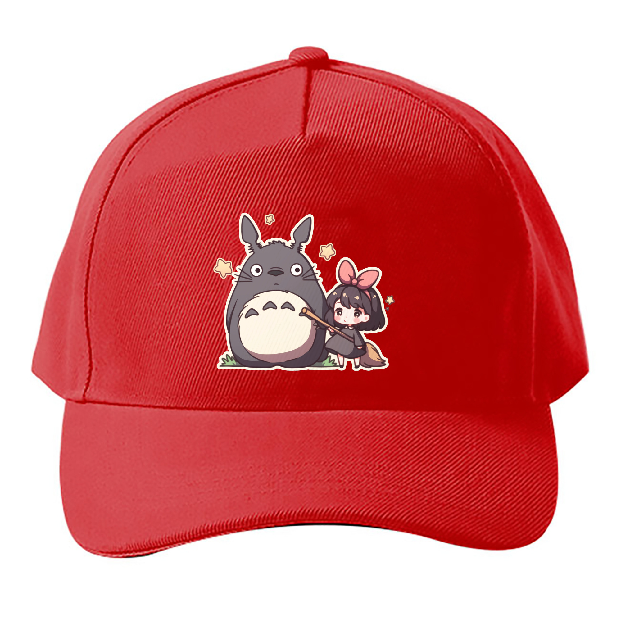 （画像用） となりのトトロ 草壁メイ 草壁サツキ My Neighbor Totoro Satsuki Kusakabe Mei Kusakabe ベースボールキャップ 綿100％ 男女兼用 帽子 スポーツ