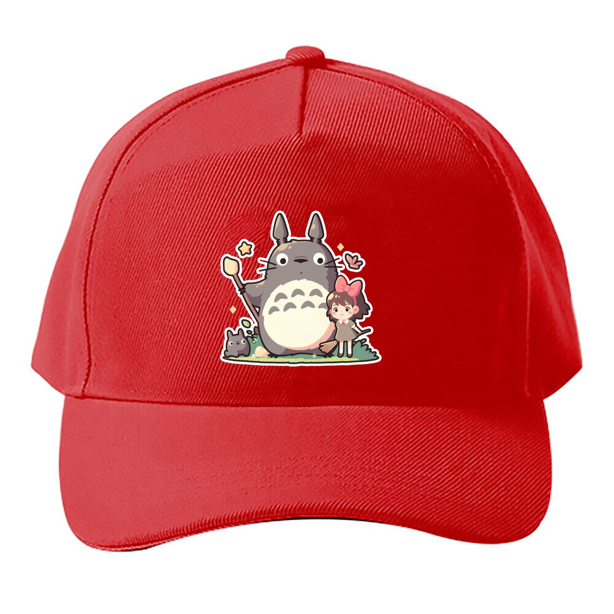 （画像用） となりのトトロ 草壁メイ 草壁サツキ My Neighbor Totoro Satsuki Kusakabe Mei Kusakabe ベースボールキャップ 綿100％ 男女兼用 帽子 スポーツ