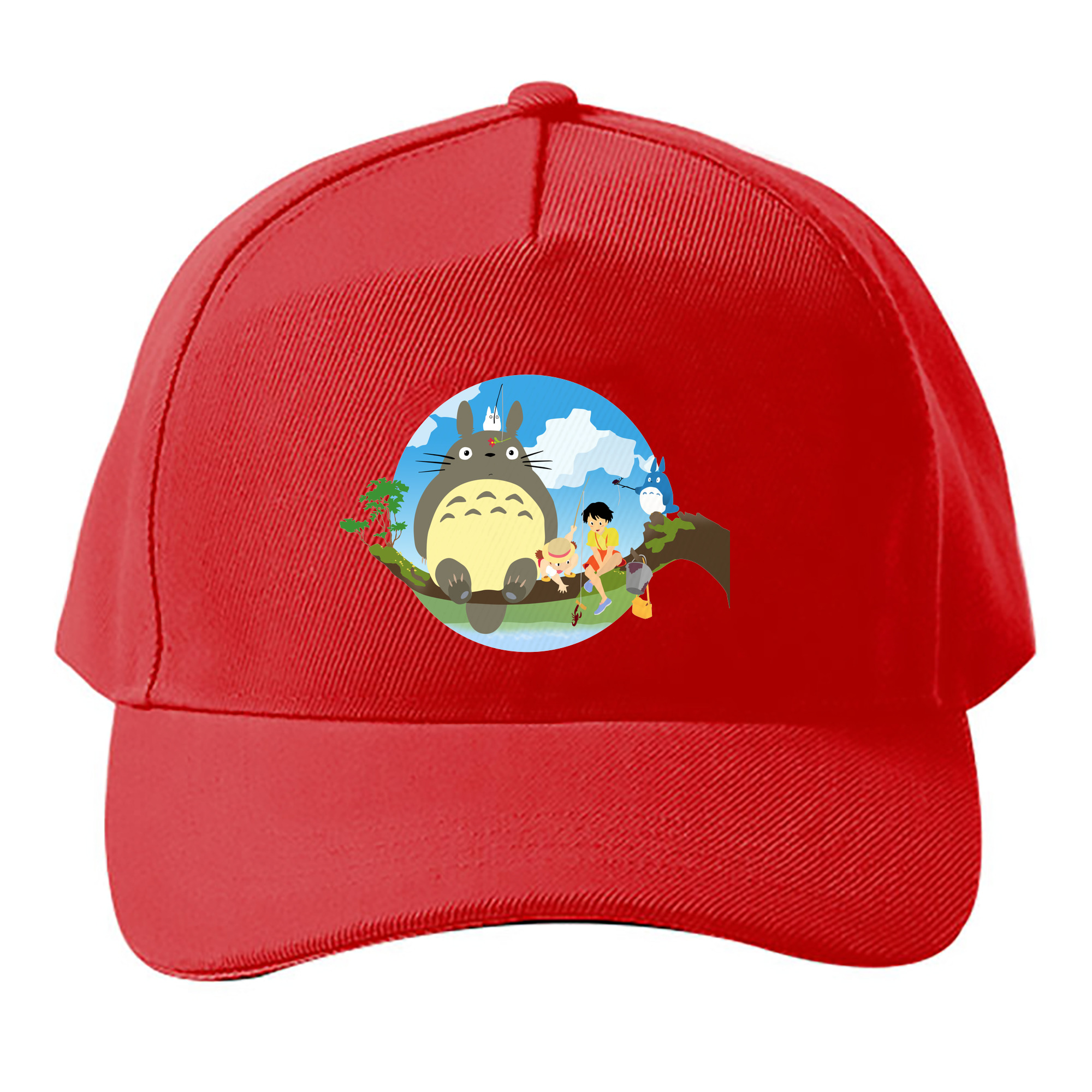 （画像用） となりのトトロ 草壁メイ 草壁サツキ My Neighbor Totoro Satsuki Kusakabe Mei Kusakabe ベースボールキャップ 綿100％ 男女兼用 帽子 スポーツ