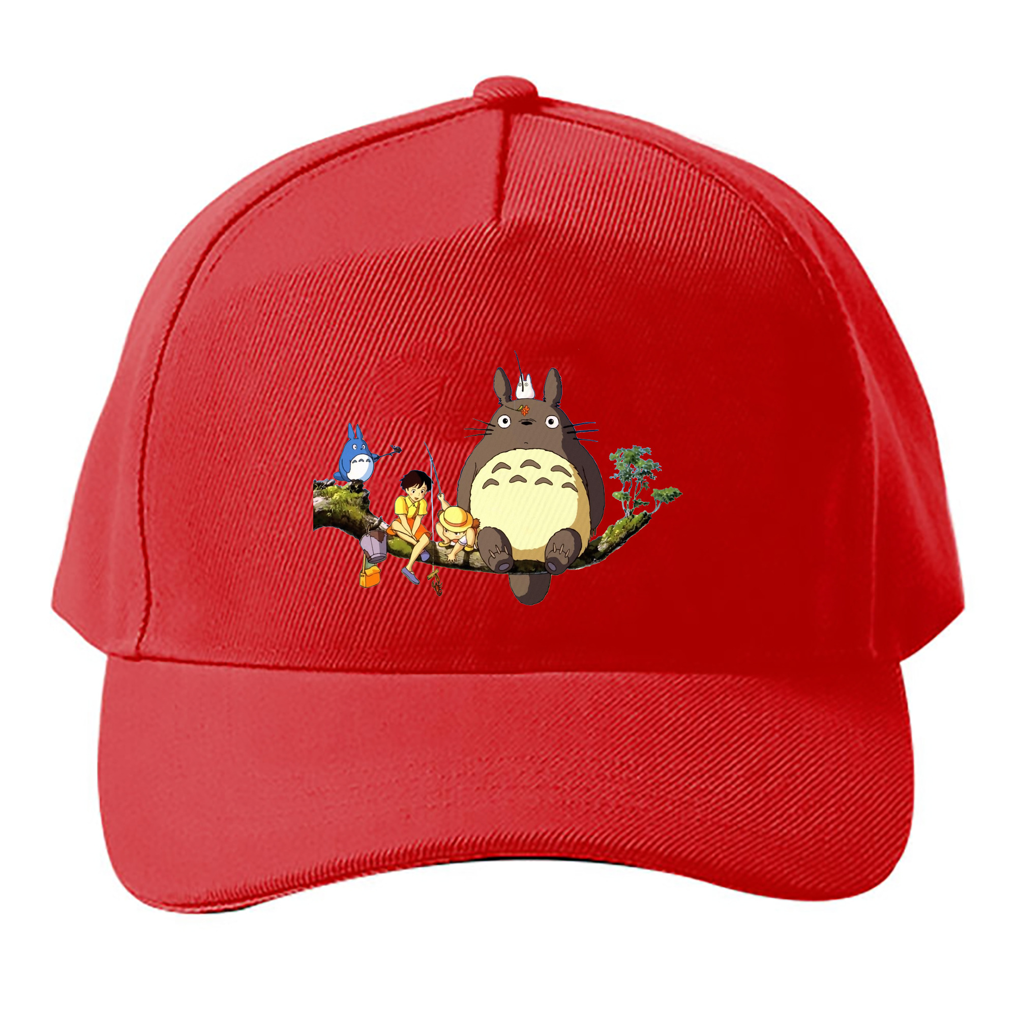 （画像用） となりのトトロ 草壁メイ 草壁サツキ My Neighbor Totoro Satsuki Kusakabe Mei Kusakabe ベースボールキャップ 綿100％ 男女兼用 帽子 スポーツ