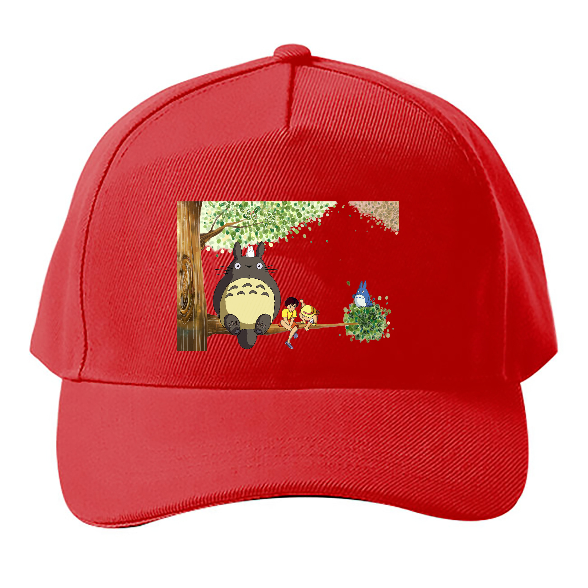 （画像用） となりのトトロ 草壁メイ 草壁サツキ My Neighbor Totoro Satsuki Kusakabe Mei Kusakabe ベースボールキャップ 綿100％ 男女兼用 帽子 スポーツ