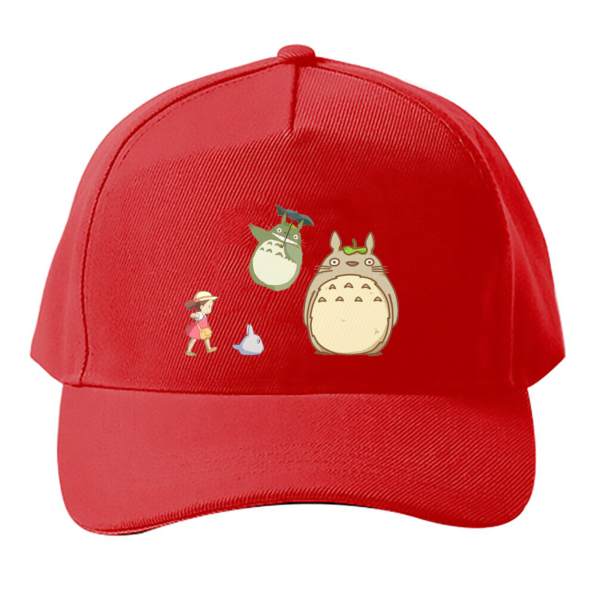 （画像用） となりのトトロ 草壁メイ 草壁サツキ My Neighbor Totoro Satsuki Kusakabe Mei Kusakabe ベースボールキャップ 綿100％ 男女兼用 帽子 スポーツ