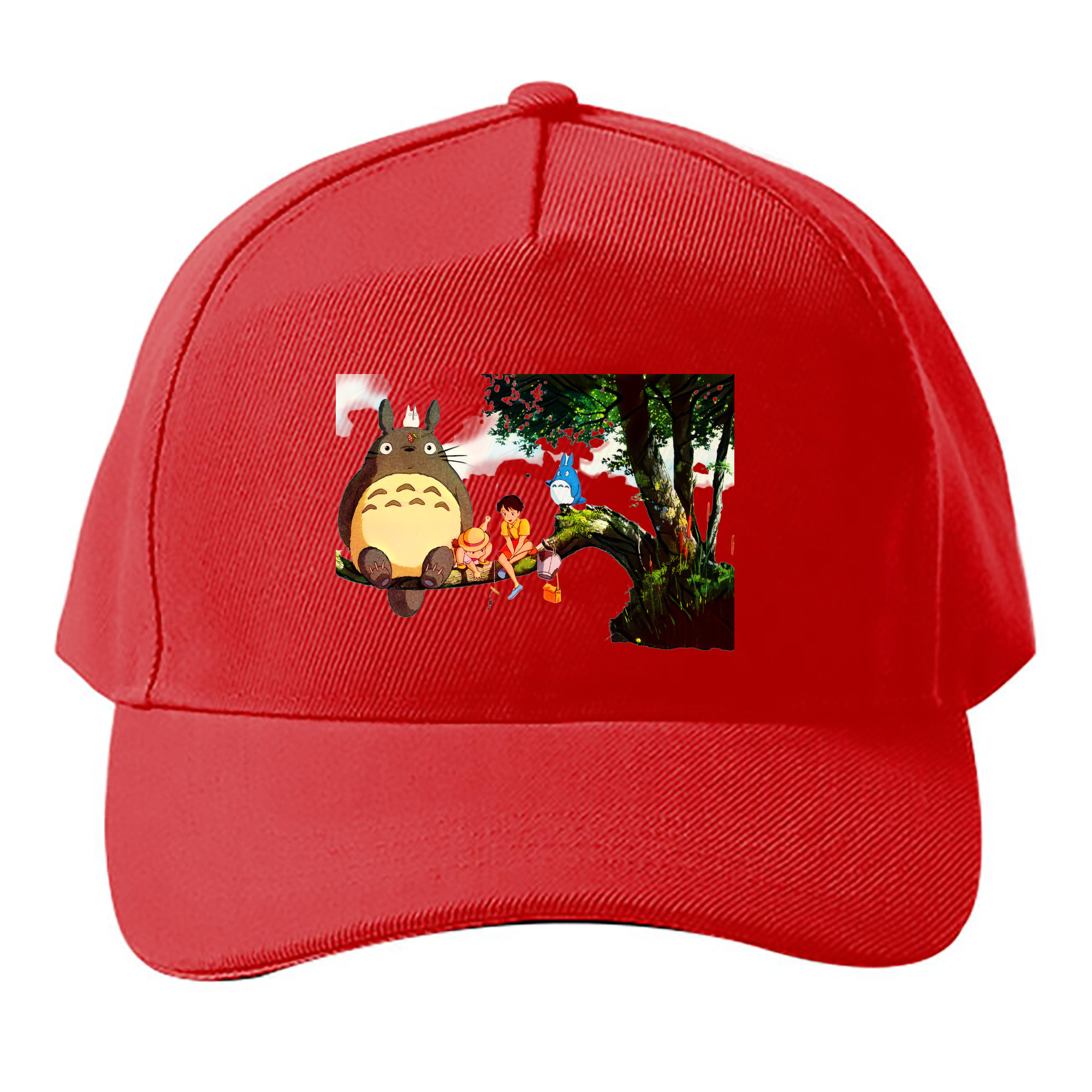 （画像用） となりのトトロ 草壁メイ 草壁サツキ My Neighbor Totoro Satsuki Kusakabe Mei Kusakabe ベースボールキャップ 綿100％ 男女兼用 帽子 スポーツ