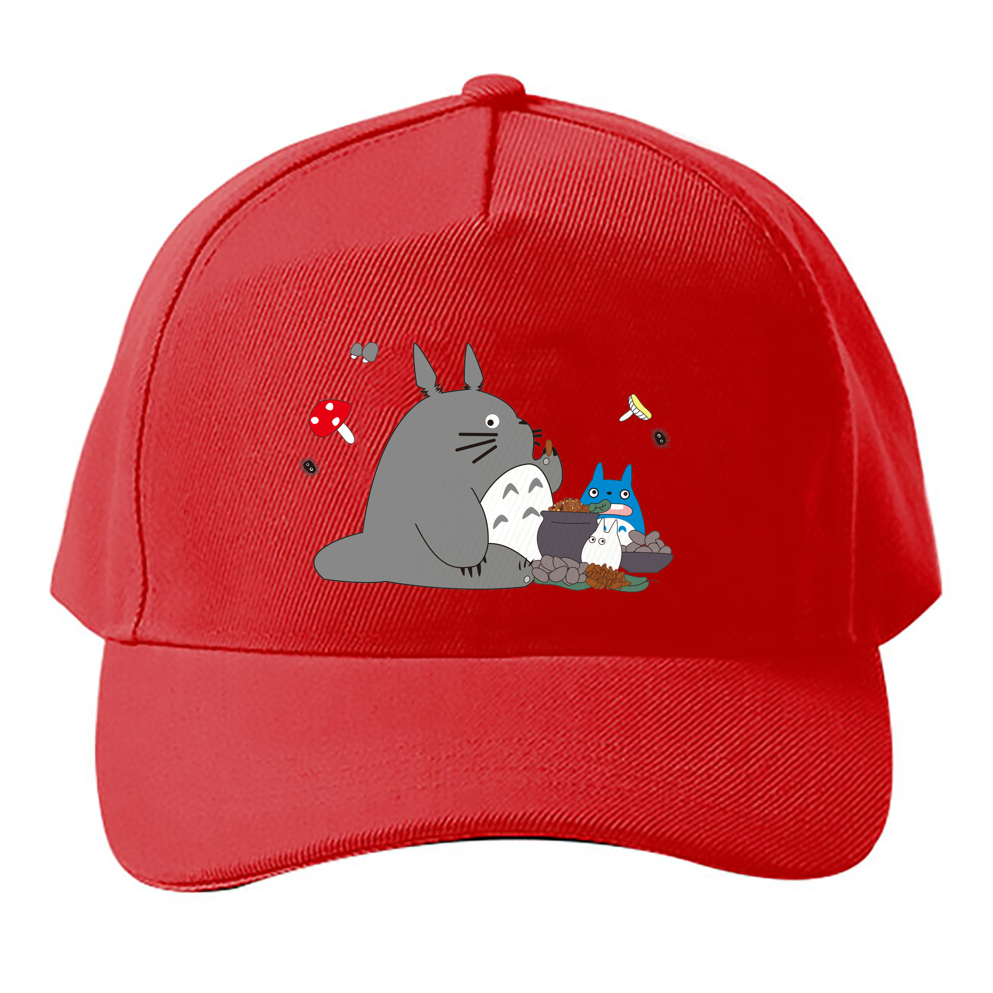 （画像用） となりのトトロ 草壁メイ 草壁サツキ My Neighbor Totoro Satsuki Kusakabe Mei Kusakabe ベースボールキャップ 綿100％ 男女兼用 帽子 スポーツ