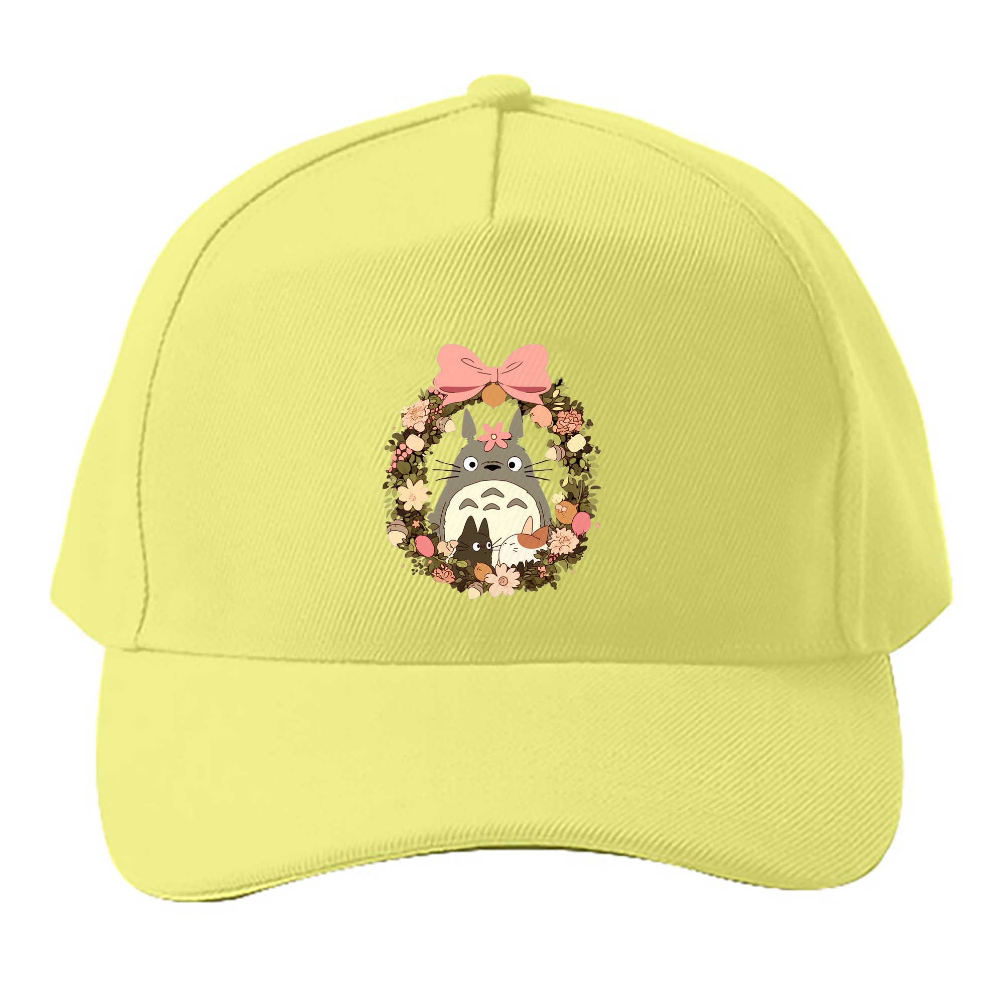 （画像用） となりのトトロ 草壁メイ 草壁サツキ My Neighbor Totoro Satsuki Kusakabe Mei Kusakabe ベースボールキャップ 綿100％ 男女兼用 帽子 スポーツ