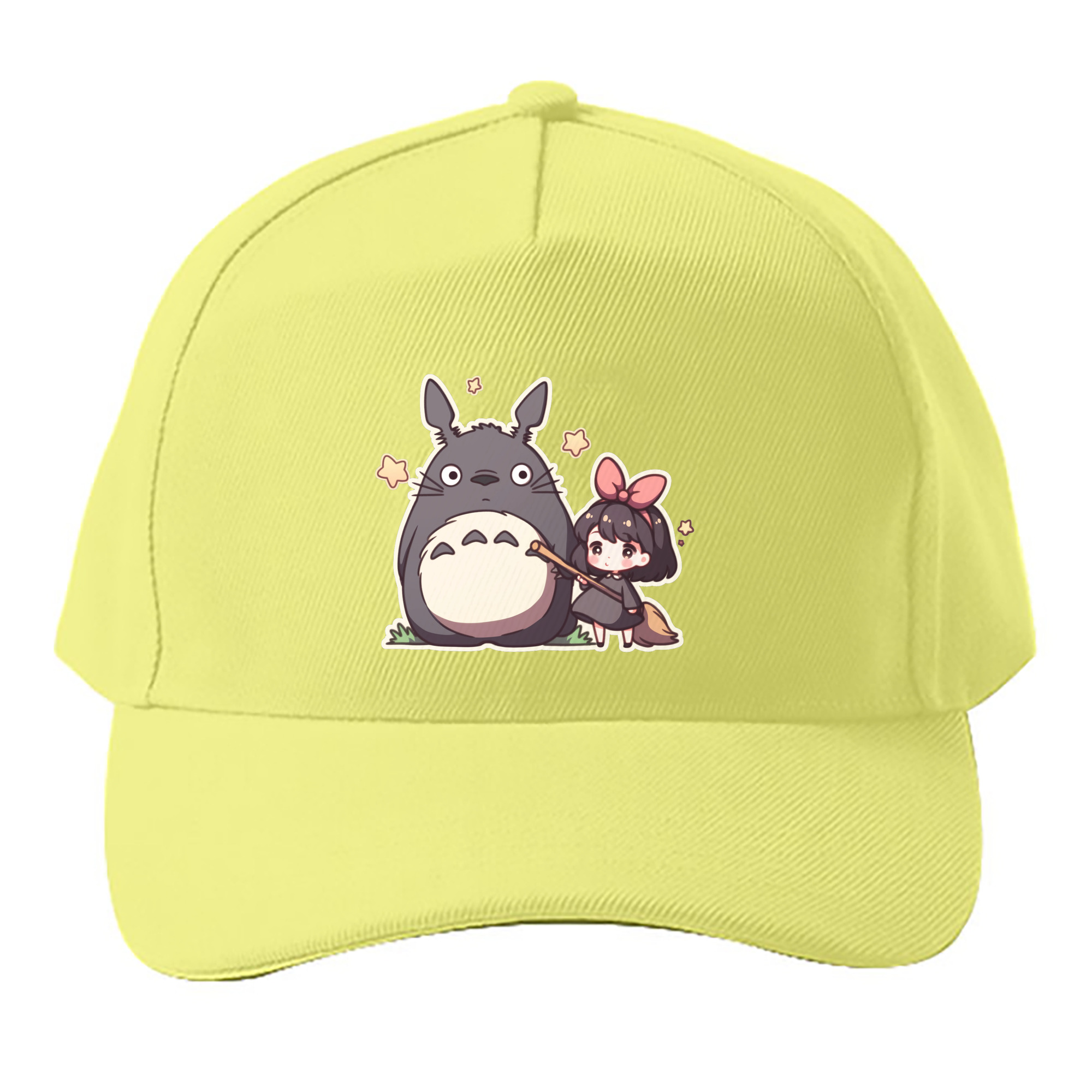 （画像用） となりのトトロ 草壁メイ 草壁サツキ My Neighbor Totoro Satsuki Kusakabe Mei Kusakabe ベースボールキャップ 綿100％ 男女兼用 帽子 スポーツ