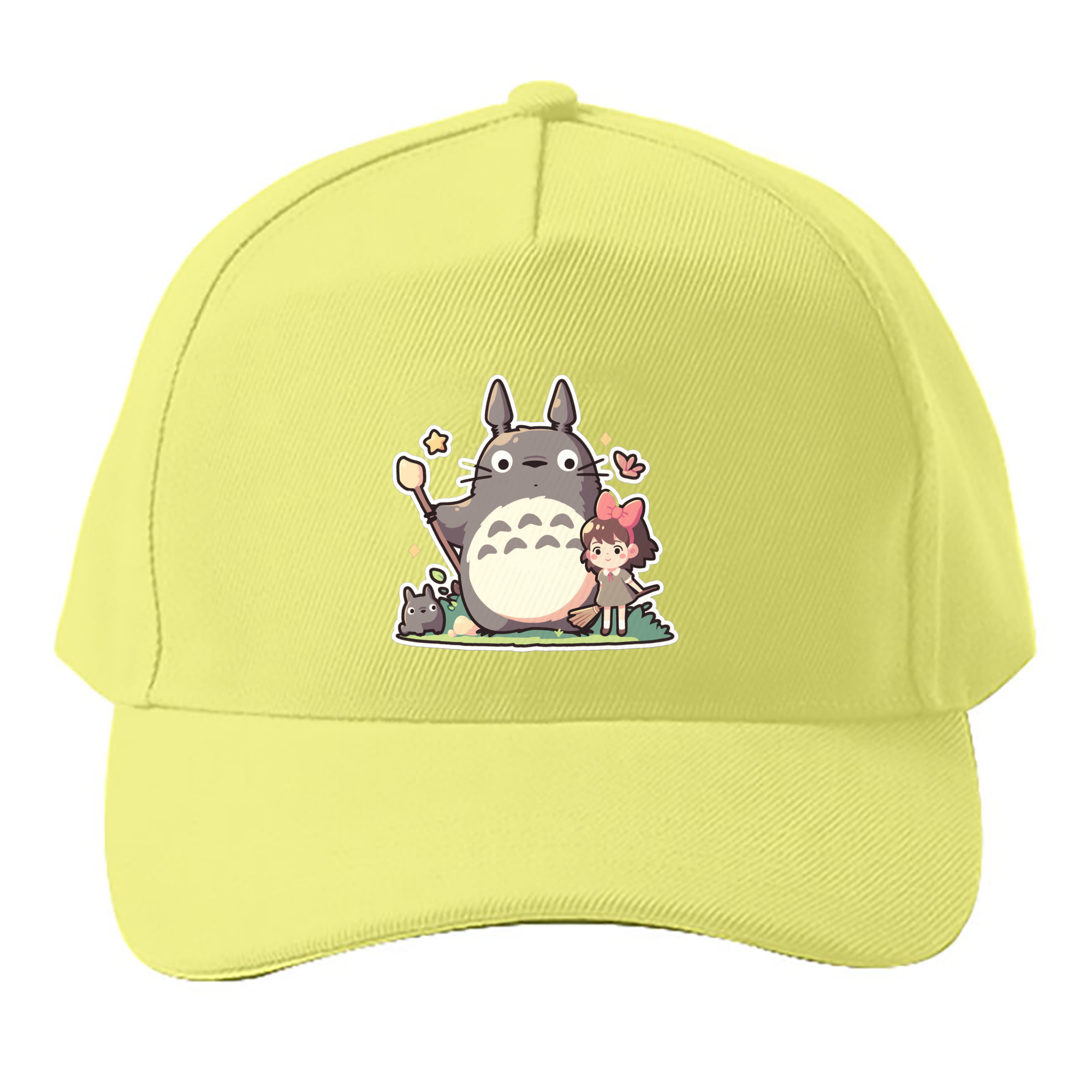 （画像用） となりのトトロ 草壁メイ 草壁サツキ My Neighbor Totoro Satsuki Kusakabe Mei Kusakabe ベースボールキャップ 綿100％ 男女兼用 帽子 スポーツ