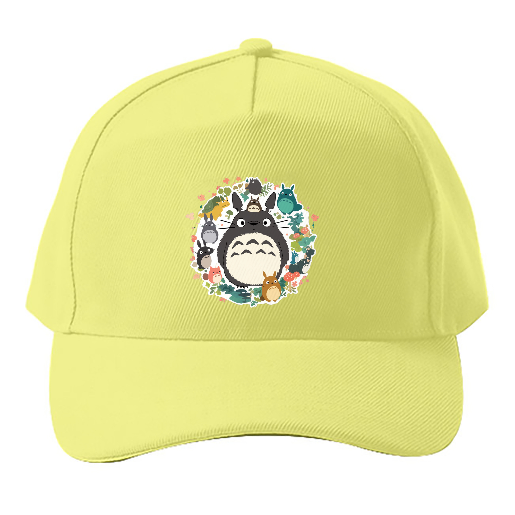 （画像用） となりのトトロ 草壁メイ 草壁サツキ My Neighbor Totoro Satsuki Kusakabe Mei Kusakabe ベースボールキャップ 綿100％ 男女兼用 帽子 スポーツ