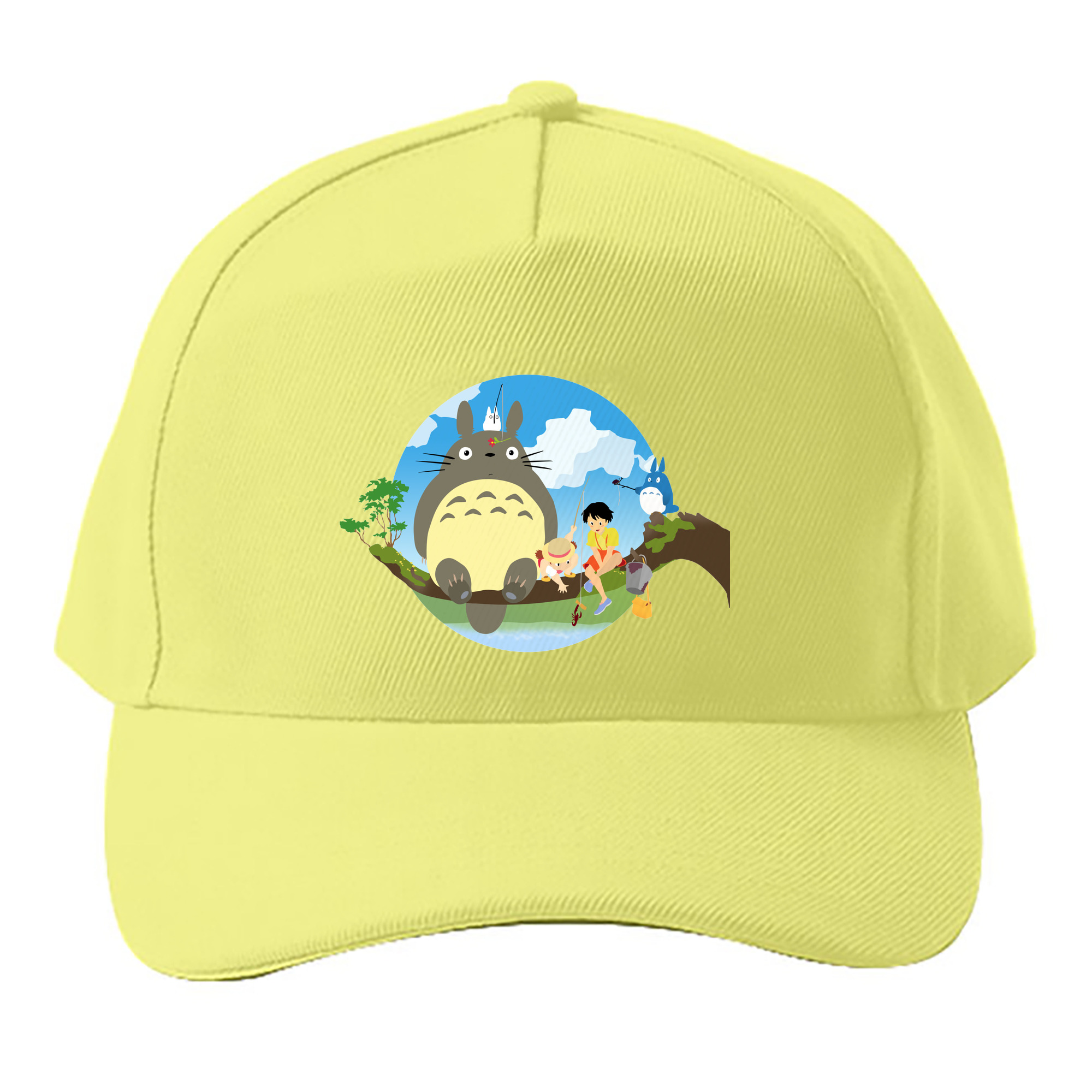 （画像用） となりのトトロ 草壁メイ 草壁サツキ My Neighbor Totoro Satsuki Kusakabe Mei Kusakabe ベースボールキャップ 綿100％ 男女兼用 帽子 スポーツ