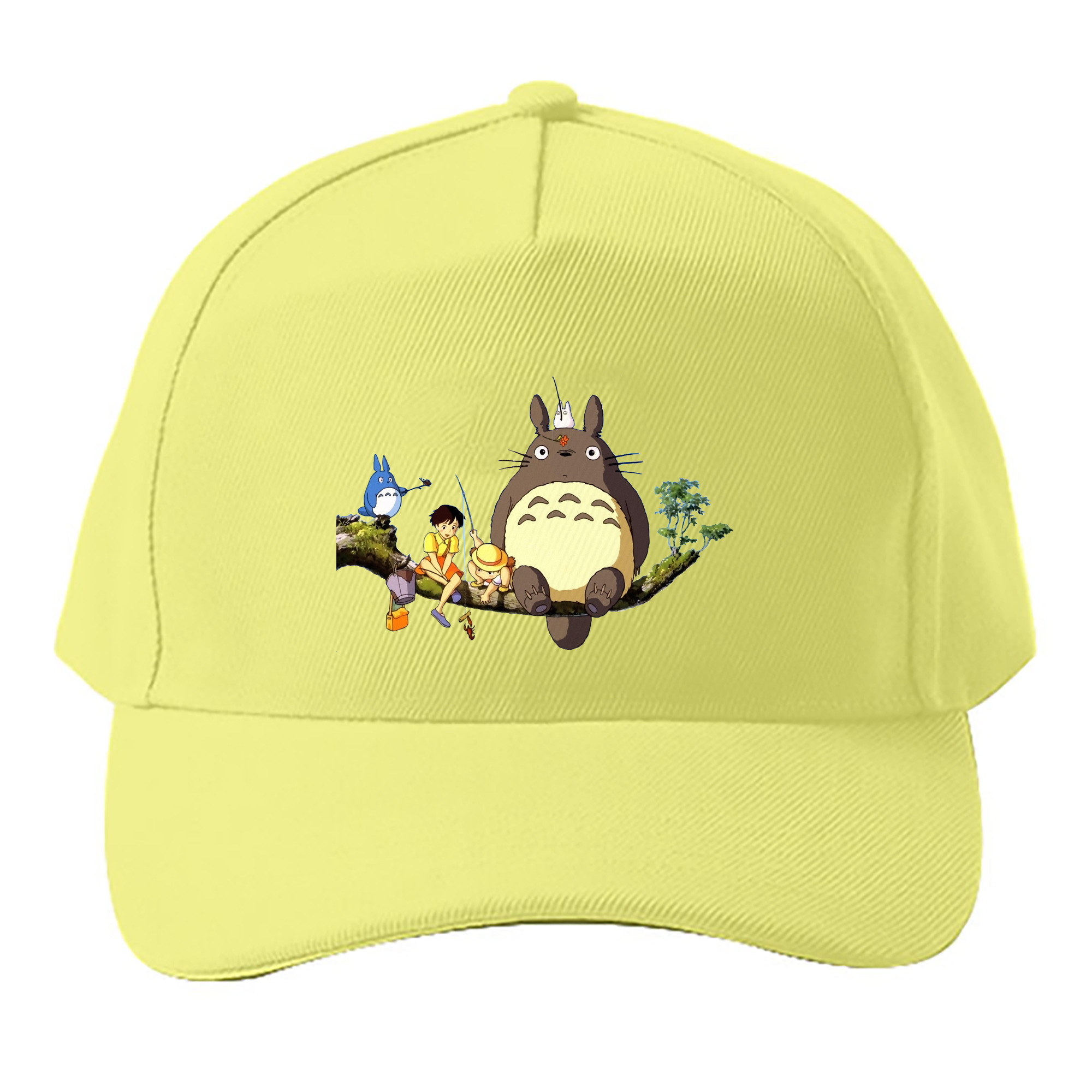 （画像用） となりのトトロ 草壁メイ 草壁サツキ My Neighbor Totoro Satsuki Kusakabe Mei Kusakabe ベースボールキャップ 綿100％ 男女兼用 帽子 スポーツ