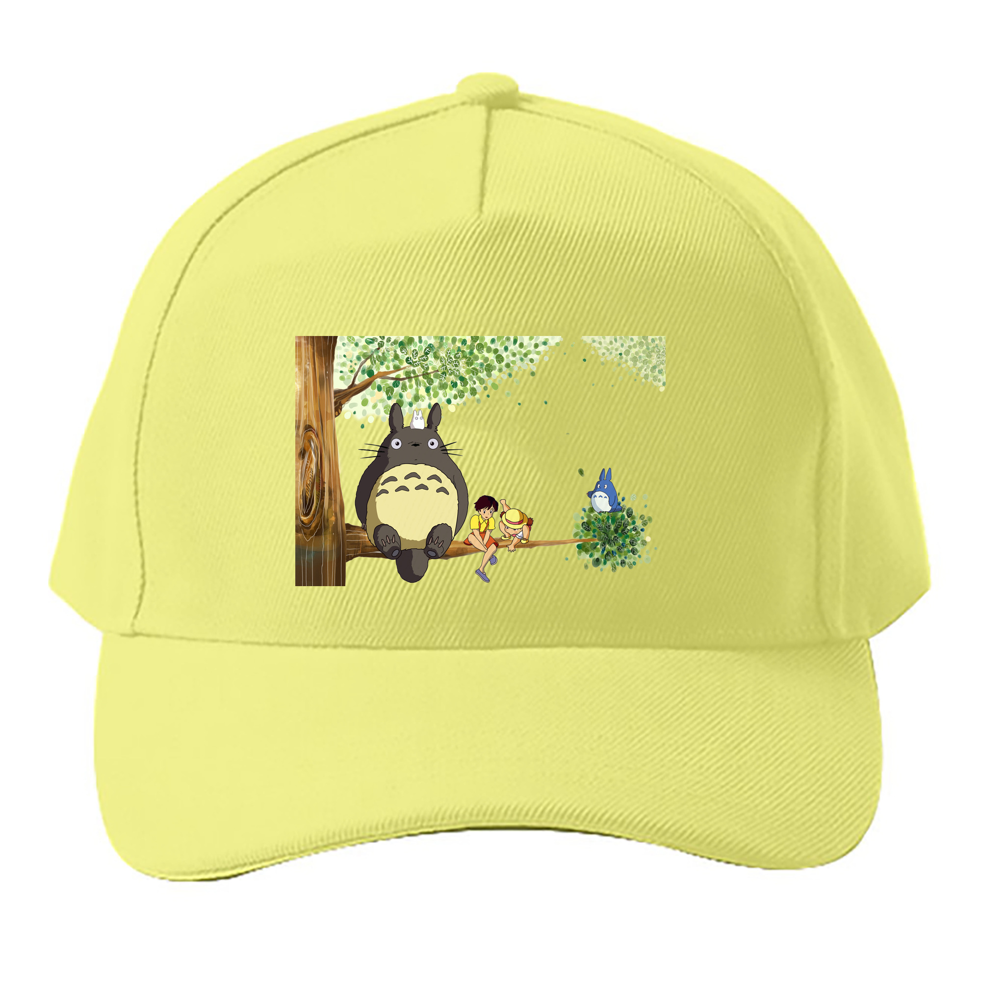 （画像用） となりのトトロ 草壁メイ 草壁サツキ My Neighbor Totoro Satsuki Kusakabe Mei Kusakabe ベースボールキャップ 綿100％ 男女兼用 帽子 スポーツ