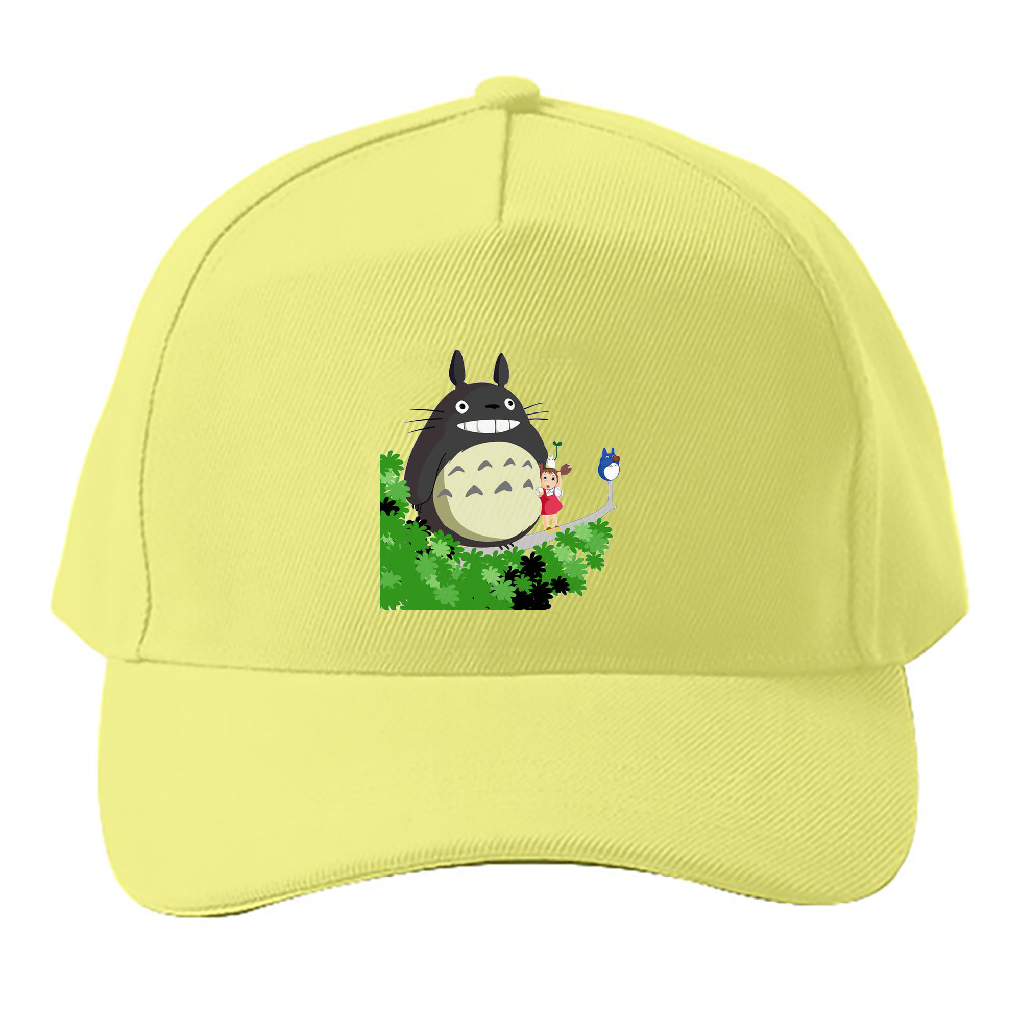 （画像用） となりのトトロ 草壁メイ 草壁サツキ My Neighbor Totoro Satsuki Kusakabe Mei Kusakabe ベースボールキャップ 綿100％ 男女兼用 帽子 スポーツ