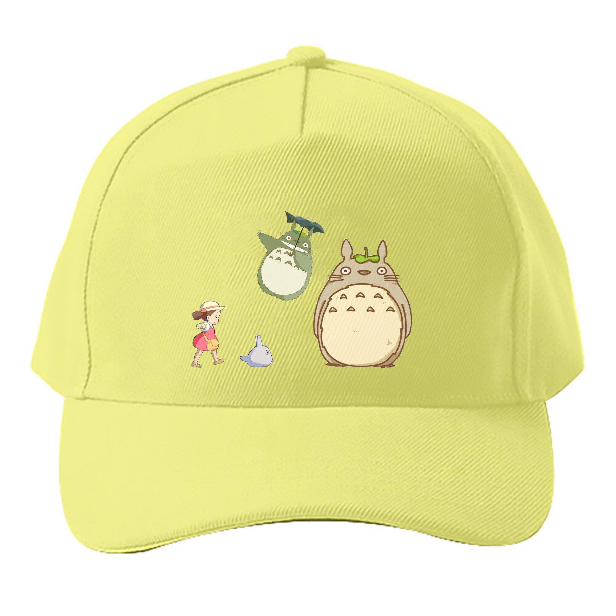 （画像用） となりのトトロ 草壁メイ 草壁サツキ My Neighbor Totoro Satsuki Kusakabe Mei Kusakabe ベースボールキャップ 綿100％ 男女兼用 帽子 スポーツ