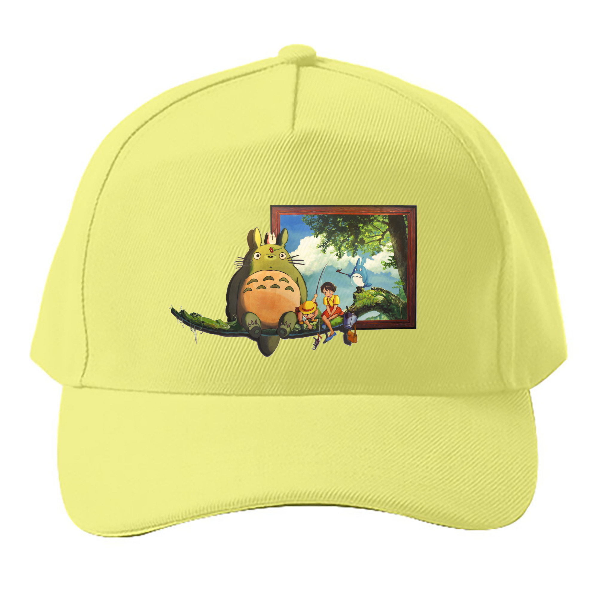 （画像用） となりのトトロ 草壁メイ 草壁サツキ My Neighbor Totoro Satsuki Kusakabe Mei Kusakabe ベースボールキャップ 綿100％ 男女兼用 帽子 スポーツ