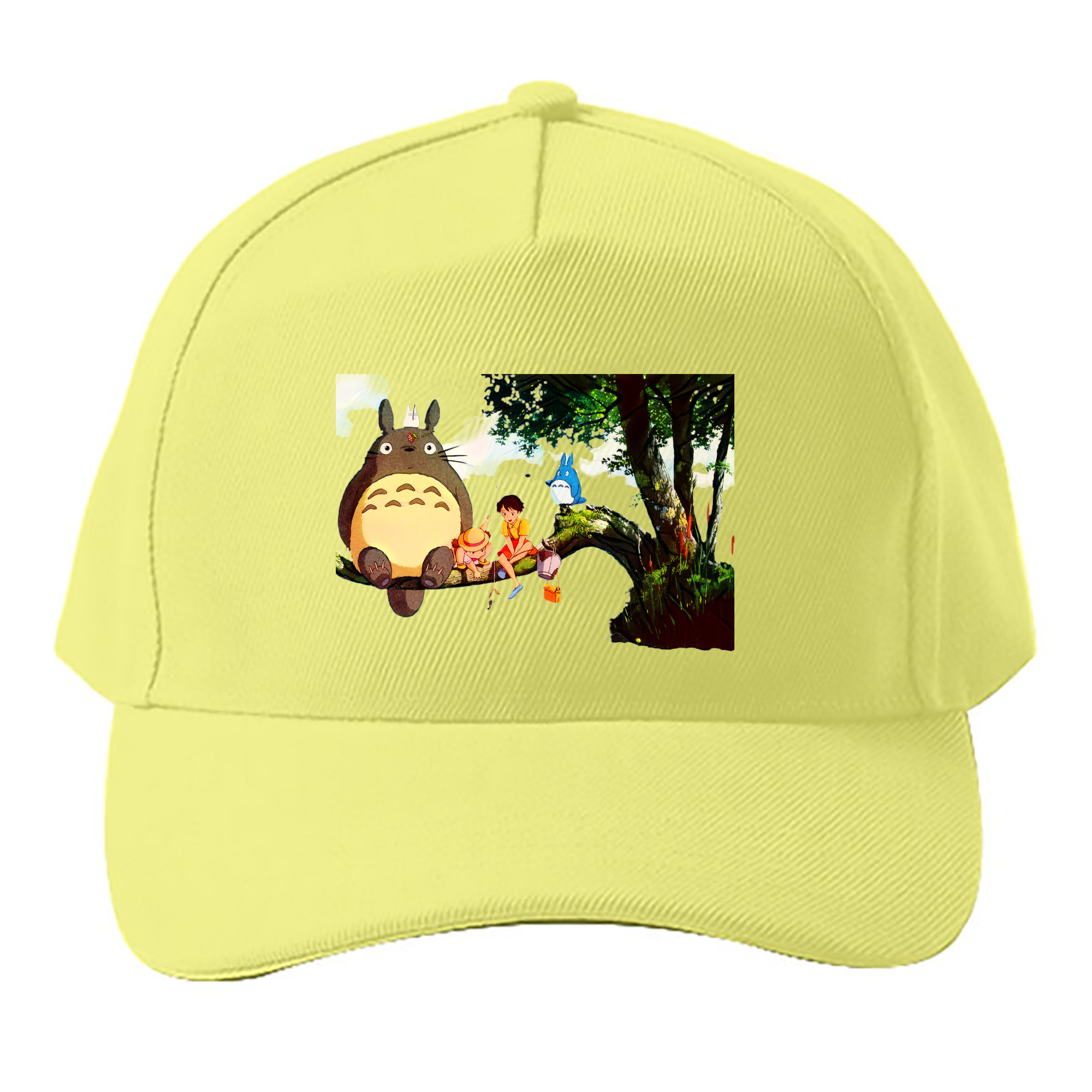 （画像用） となりのトトロ 草壁メイ 草壁サツキ My Neighbor Totoro Satsuki Kusakabe Mei Kusakabe ベースボールキャップ 綿100％ 男女兼用 帽子 スポーツ