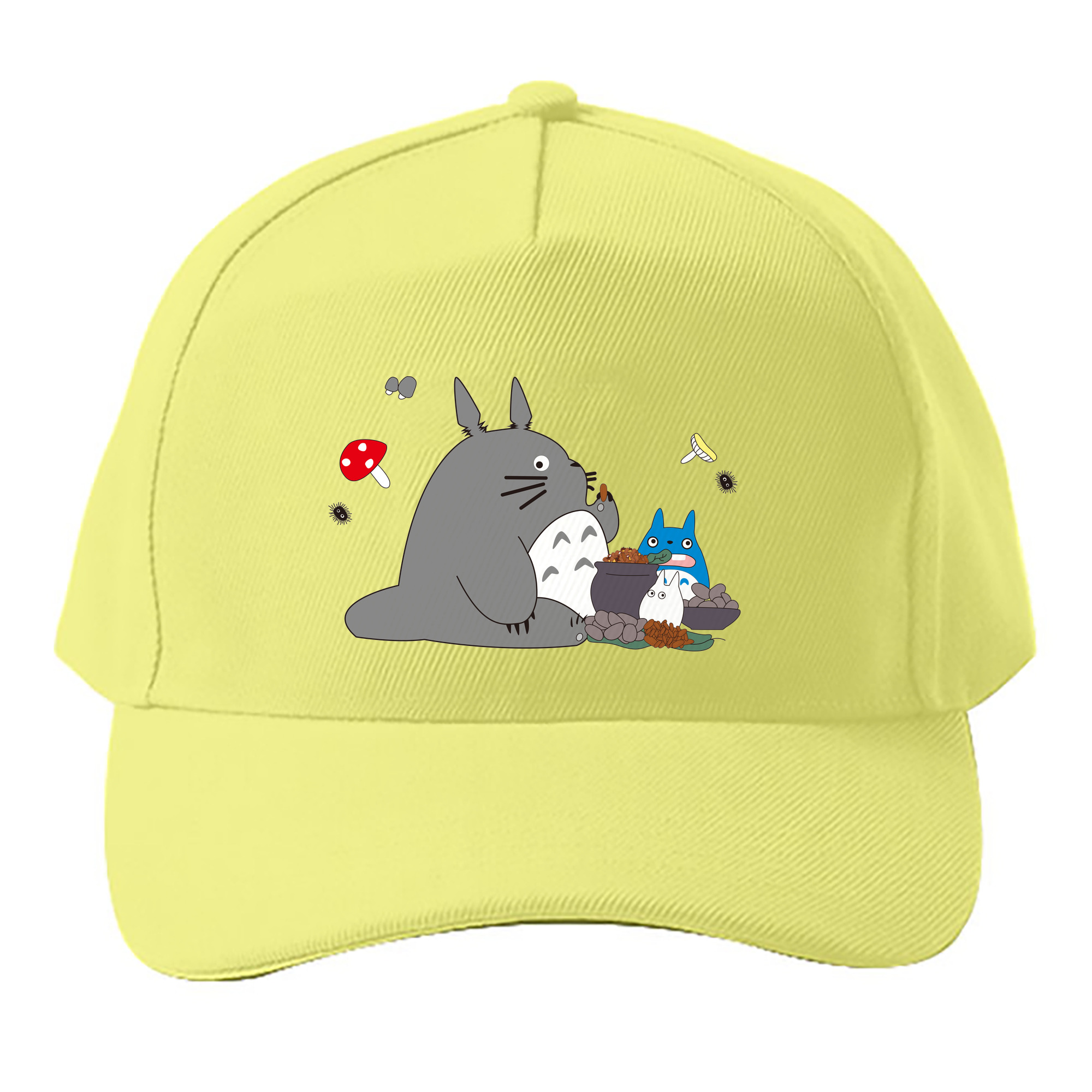 （画像用） となりのトトロ 草壁メイ 草壁サツキ My Neighbor Totoro Satsuki Kusakabe Mei Kusakabe ベースボールキャップ 綿100％ 男女兼用 帽子 スポーツ